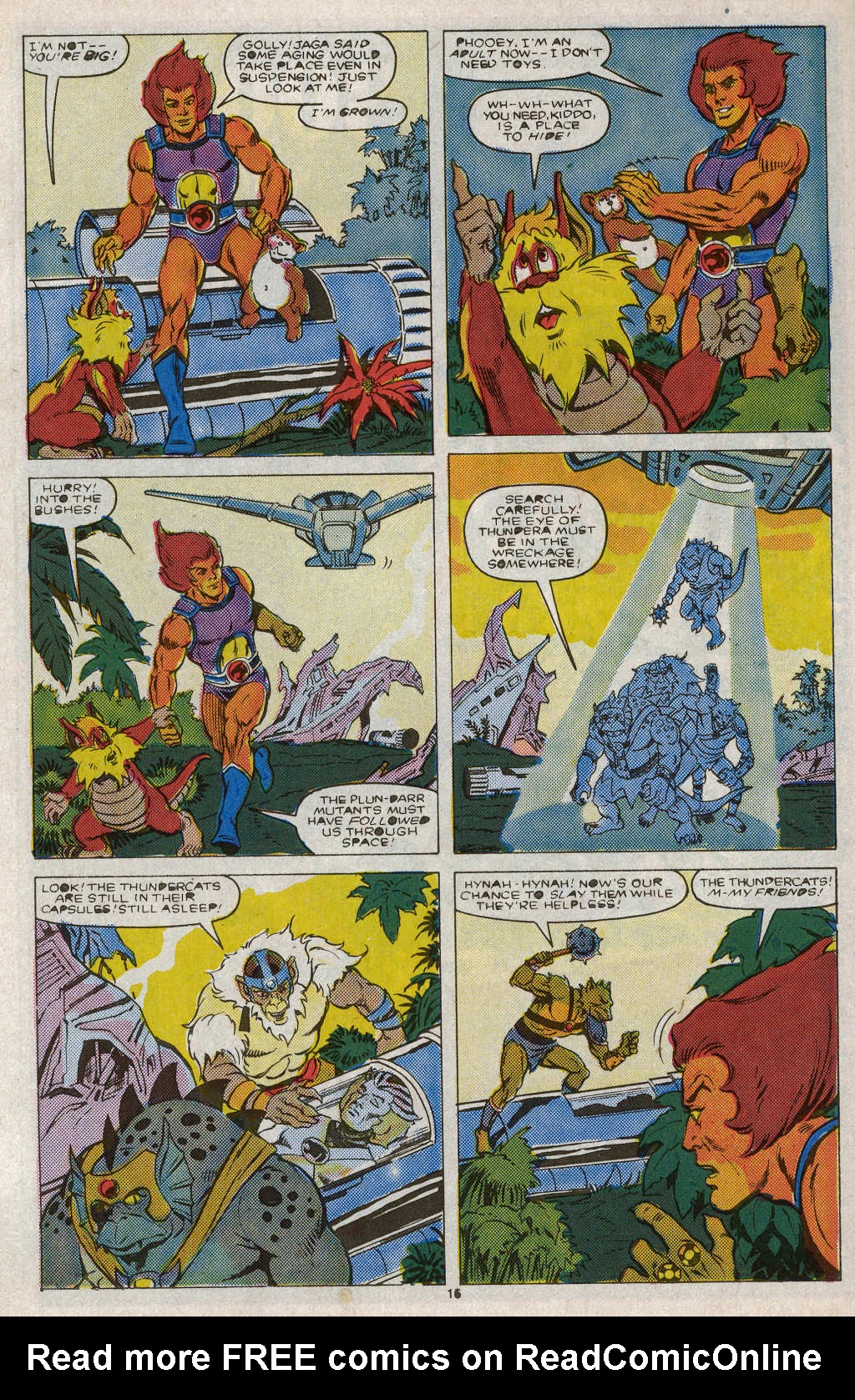 Read online ThunderCats (1985) comic -  Issue #1 - 24