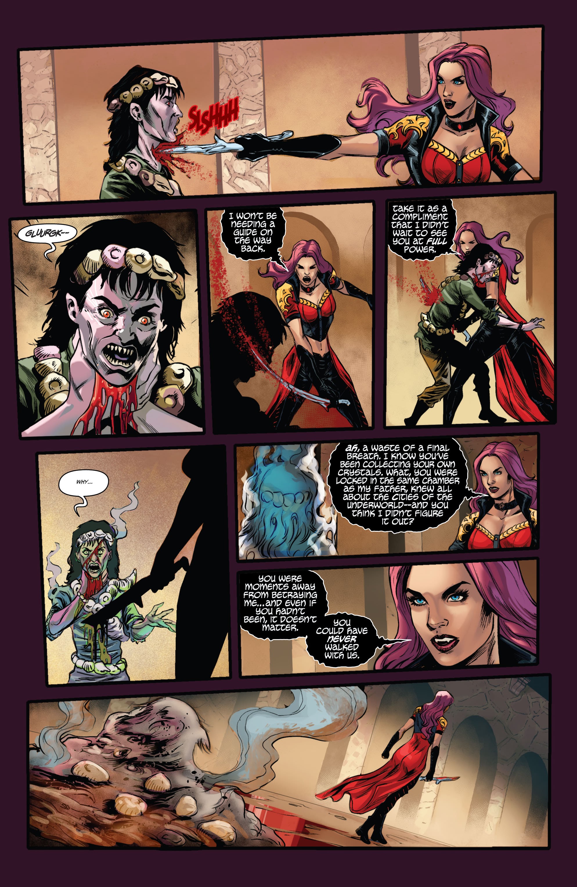 Read online Grimm Universe Presents Quarterly: Dracula's Daughter comic -  Issue # TPB - 58