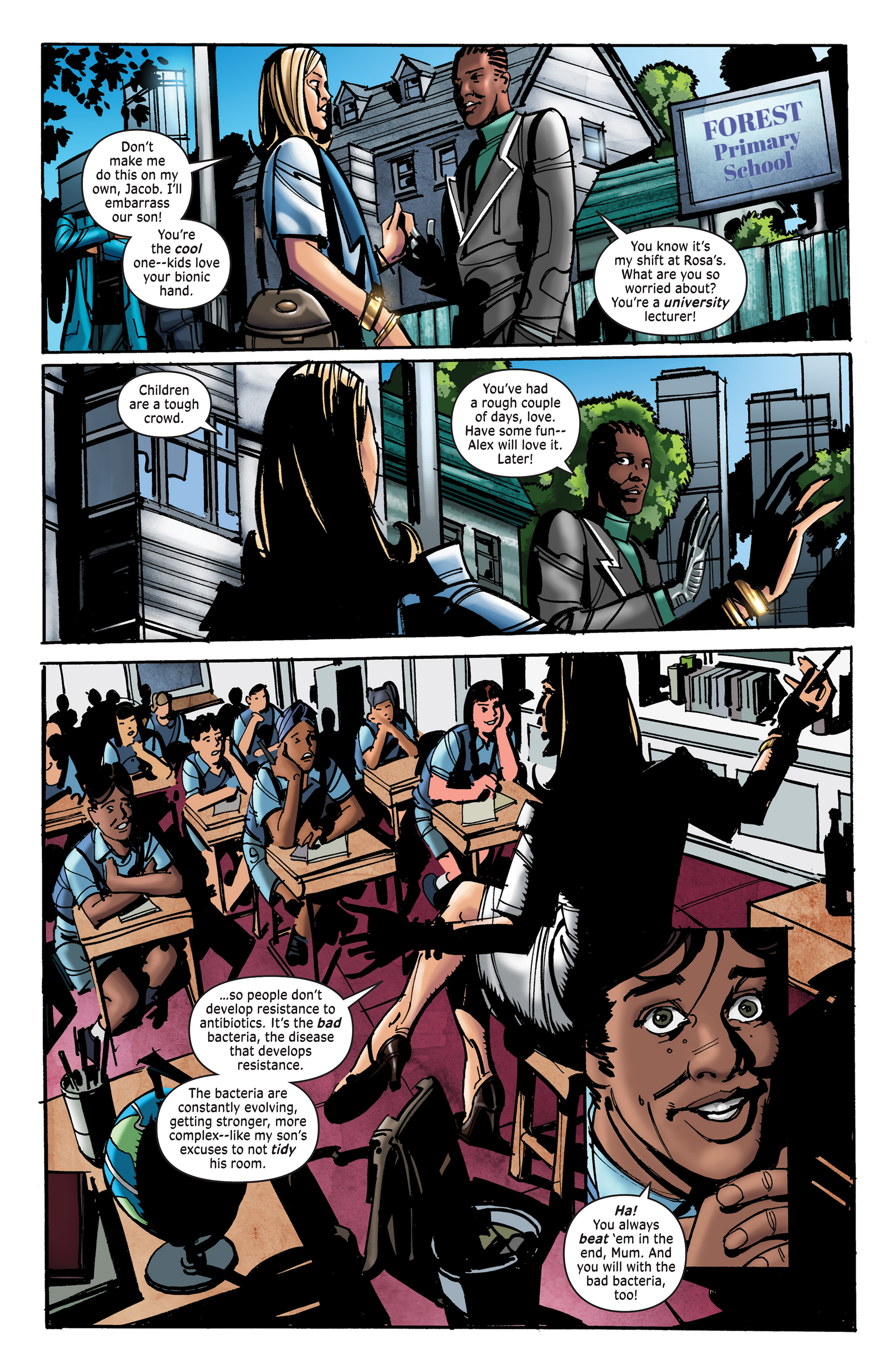 Read online Surgeon X comic -  Issue #4 - 21