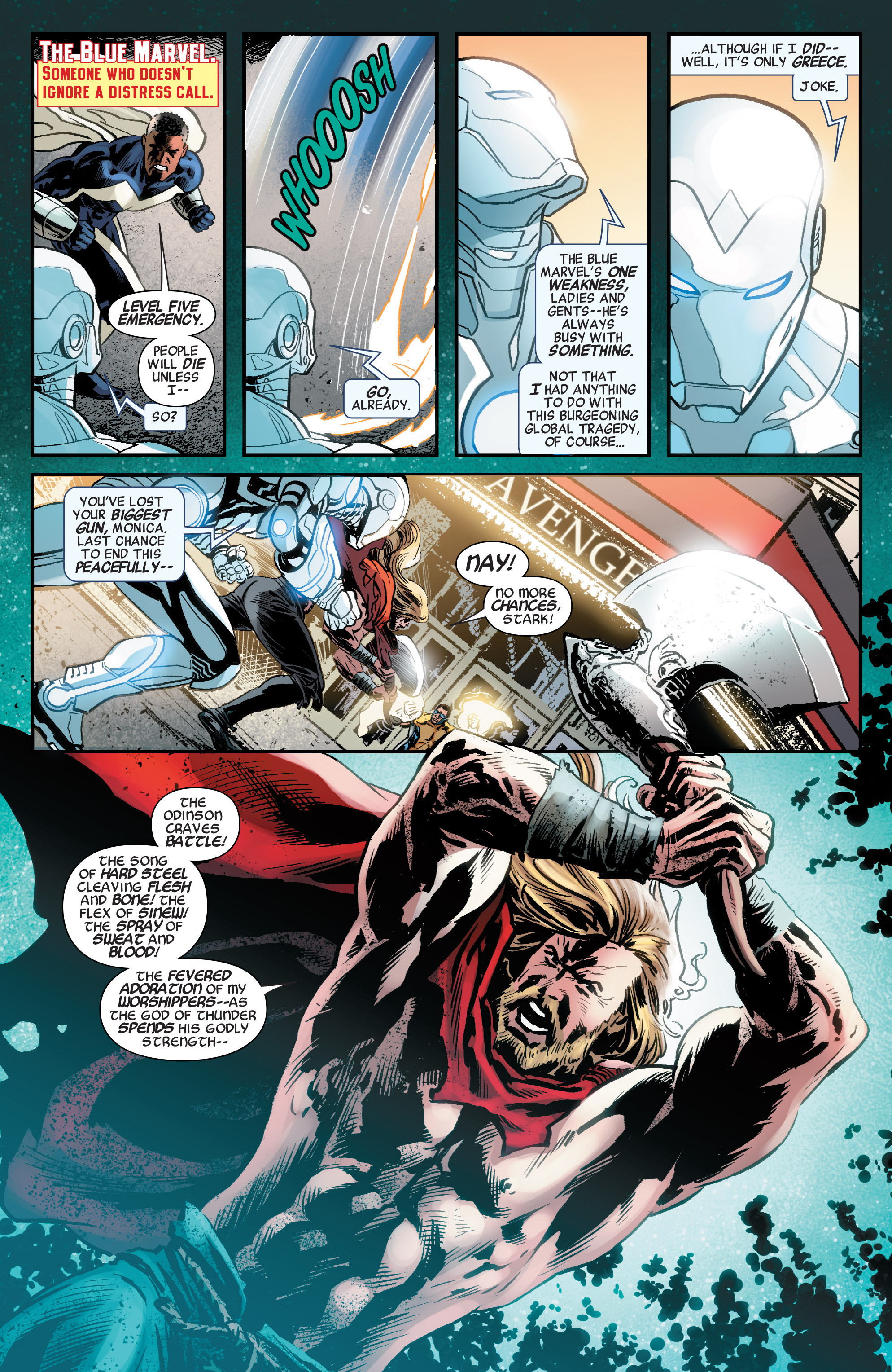 Read online Captain America and the Mighty Avengers comic -  Issue #3 - 8
