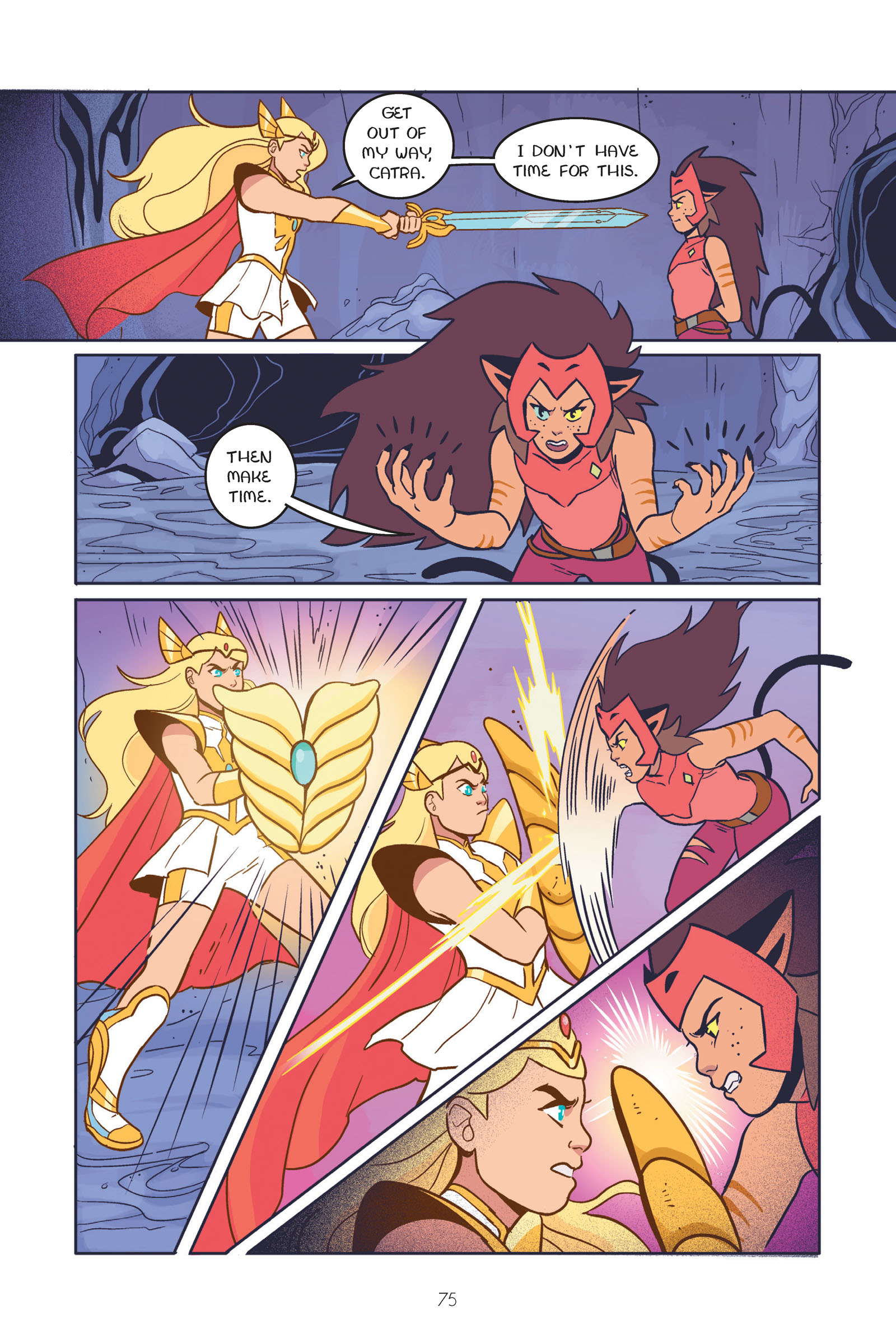 Read online She-Ra and the Princesses of Power: Legend of the Fire Princess comic -  Issue # TPB - 77
