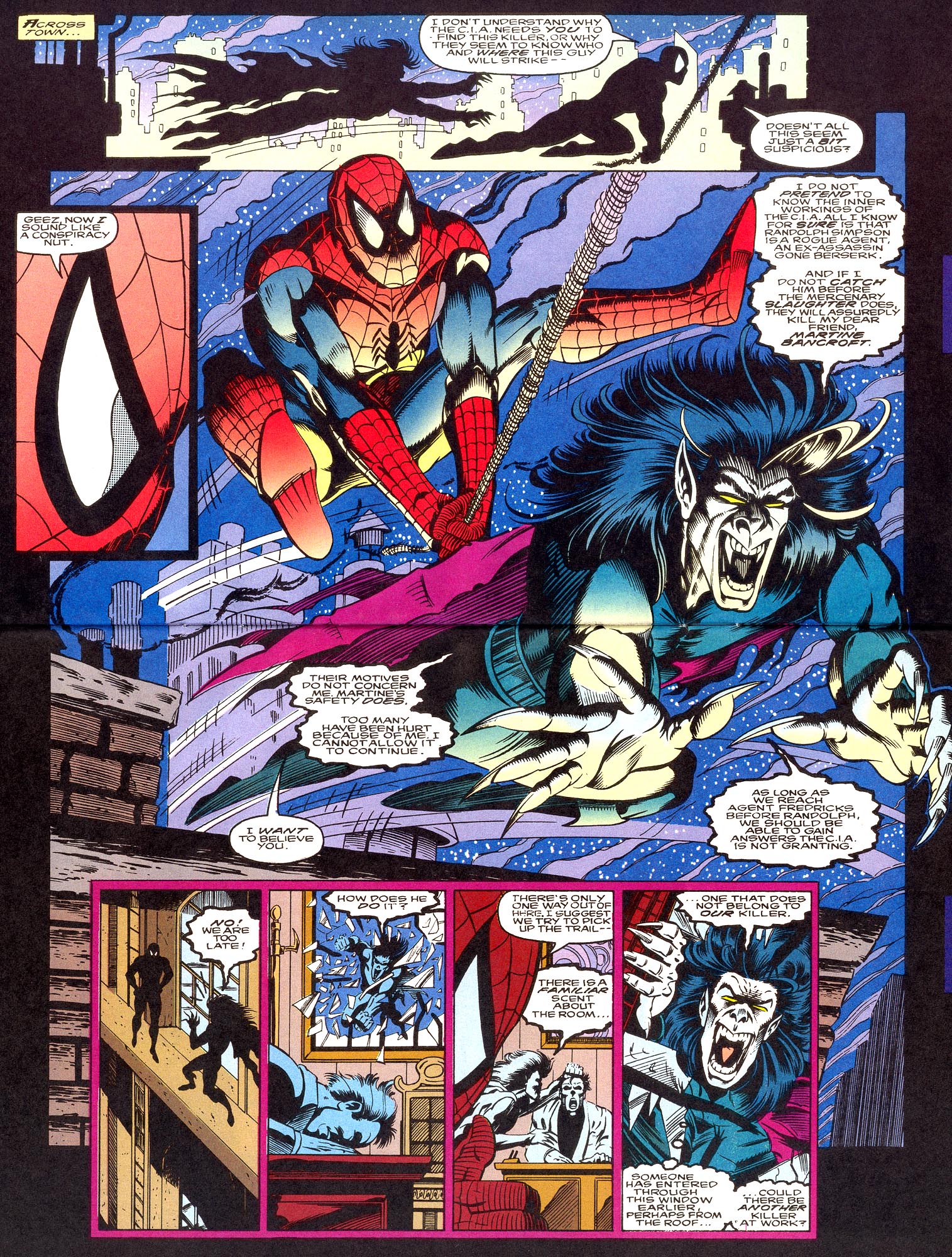 Read online Morbius: The Living Vampire (1992) comic -  Issue #22 - 17
