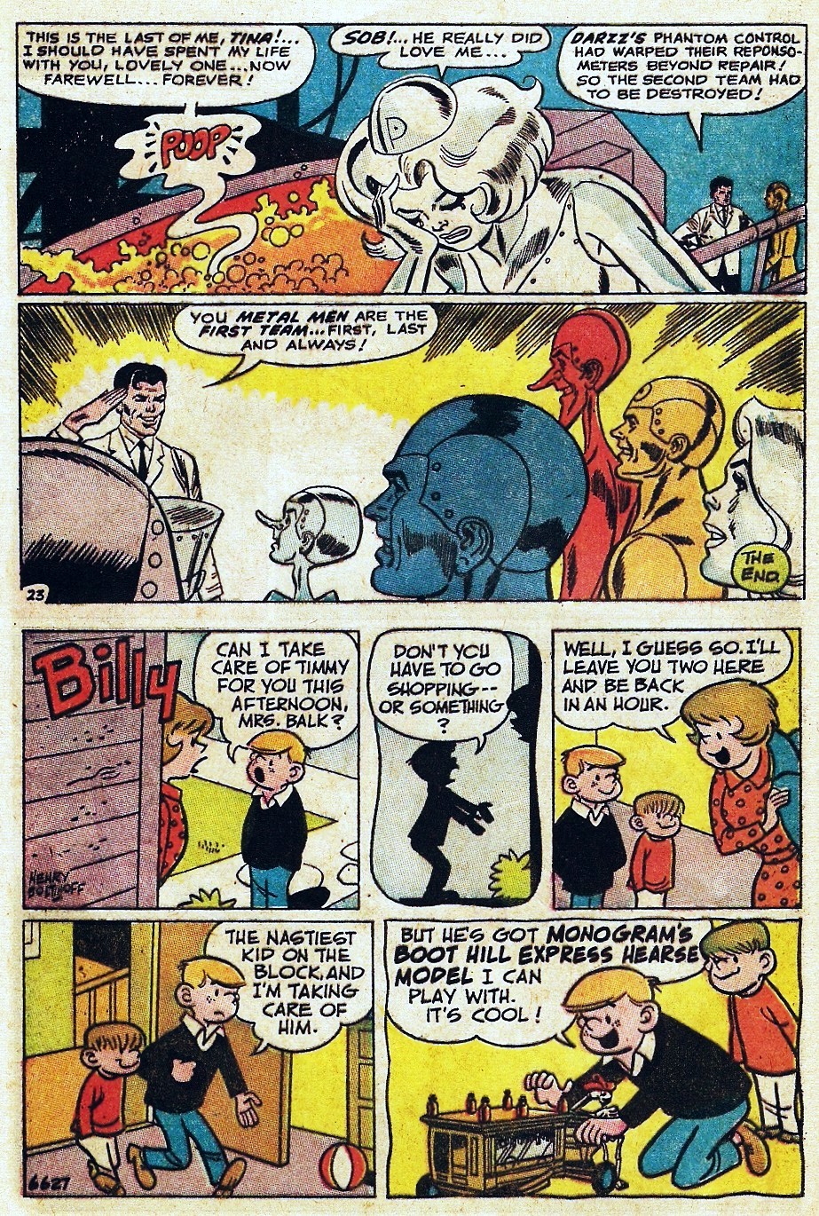 Metal Men (1963) Issue #31 #31 - English 32