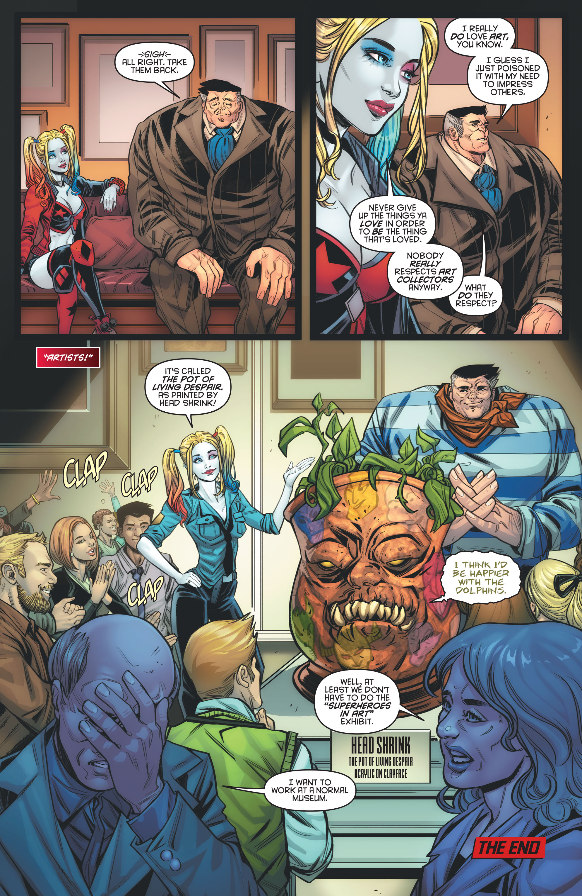 Read online Harley Quinn: Make 'em Laugh comic -  Issue #1 - 17