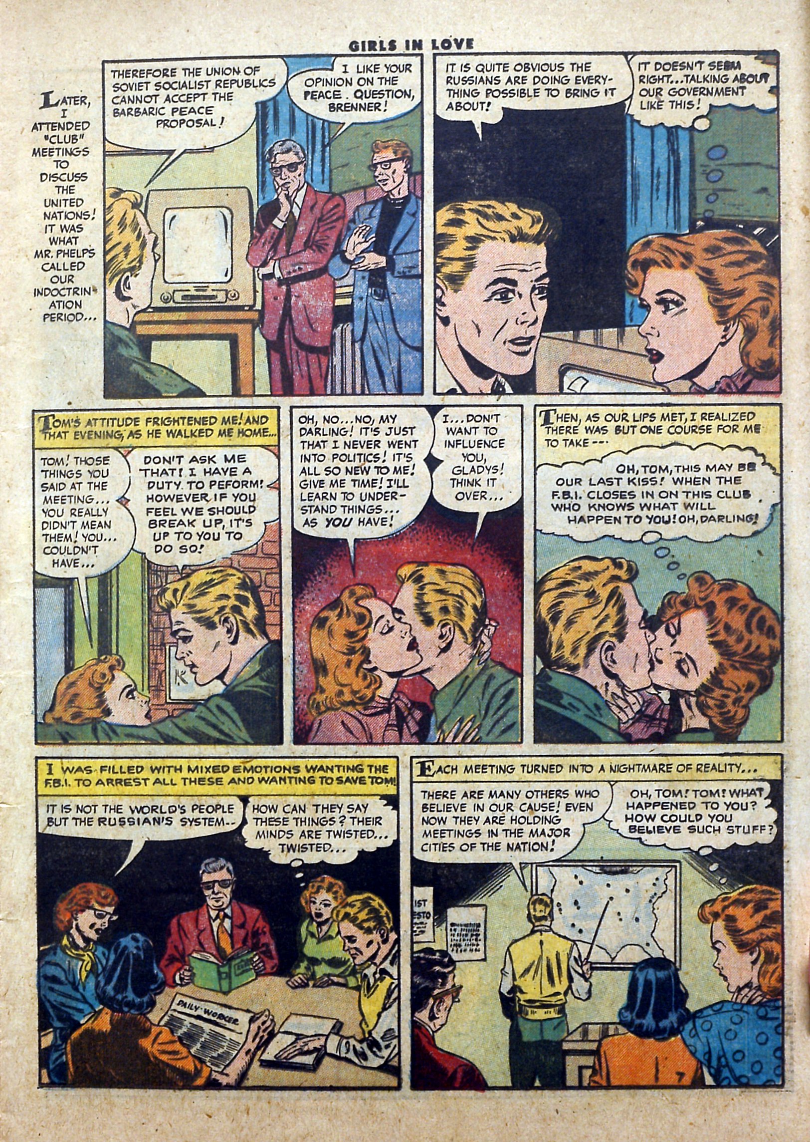 Read online Girls in Love (1955) comic -  Issue #54 - 9