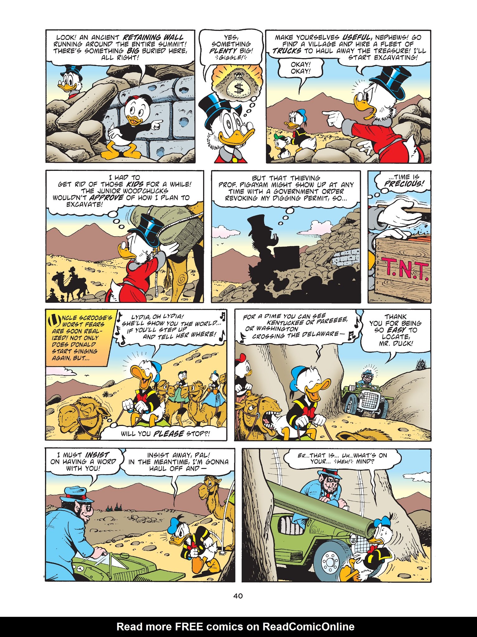 Read online Walt Disney Uncle Scrooge and Donald Duck: The Don Rosa Library comic -  Issue # TPB 6 (Part 1) - 41