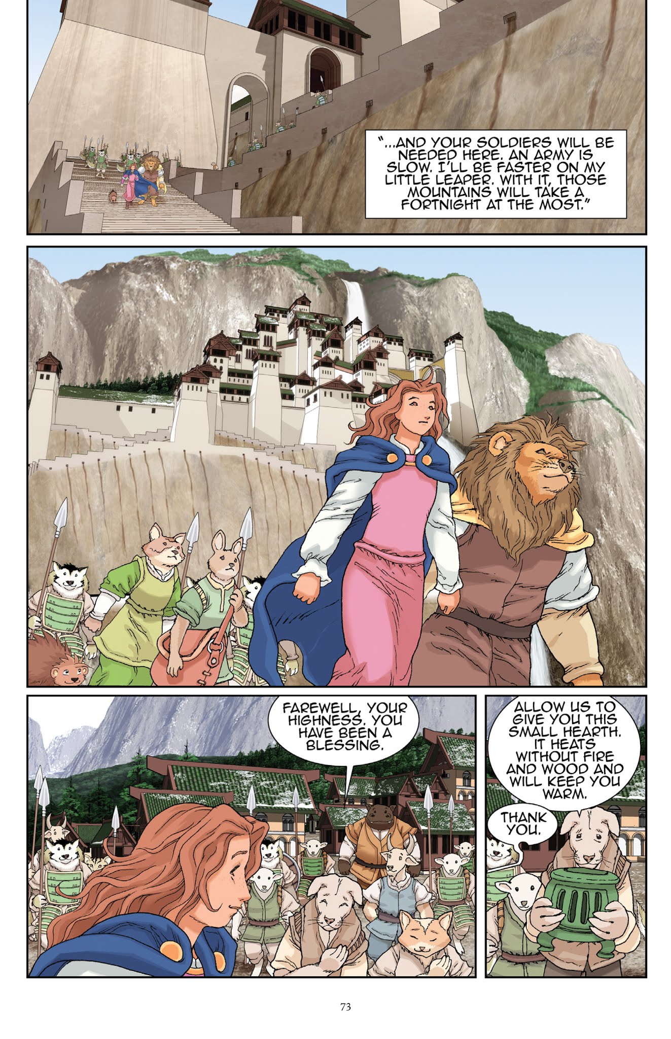 Read online Courageous Princess comic -  Issue # TPB 2 (Part 1) - 71
