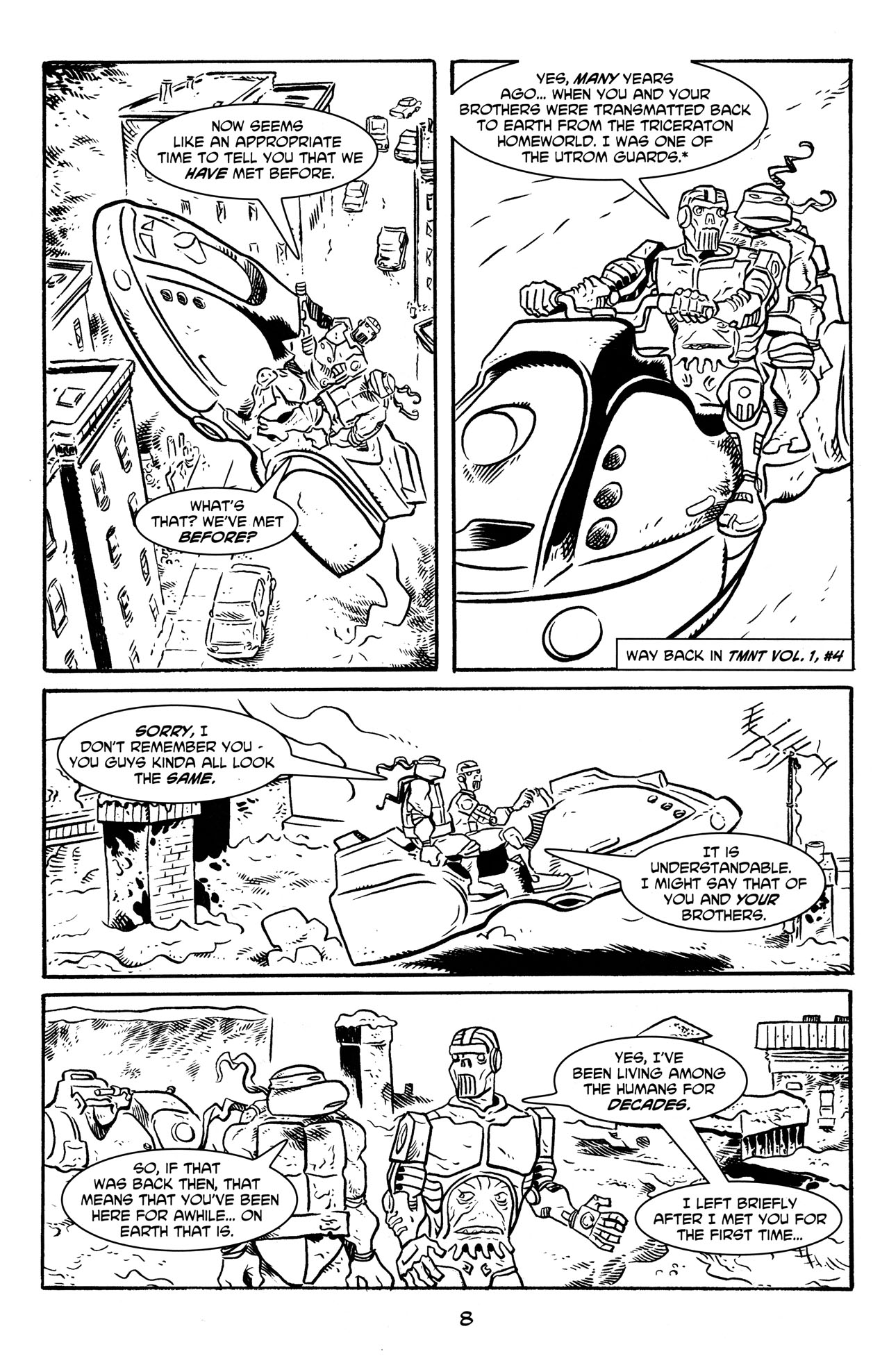 Read online Michelangelo The Third Kind comic -  Issue #2 - 10