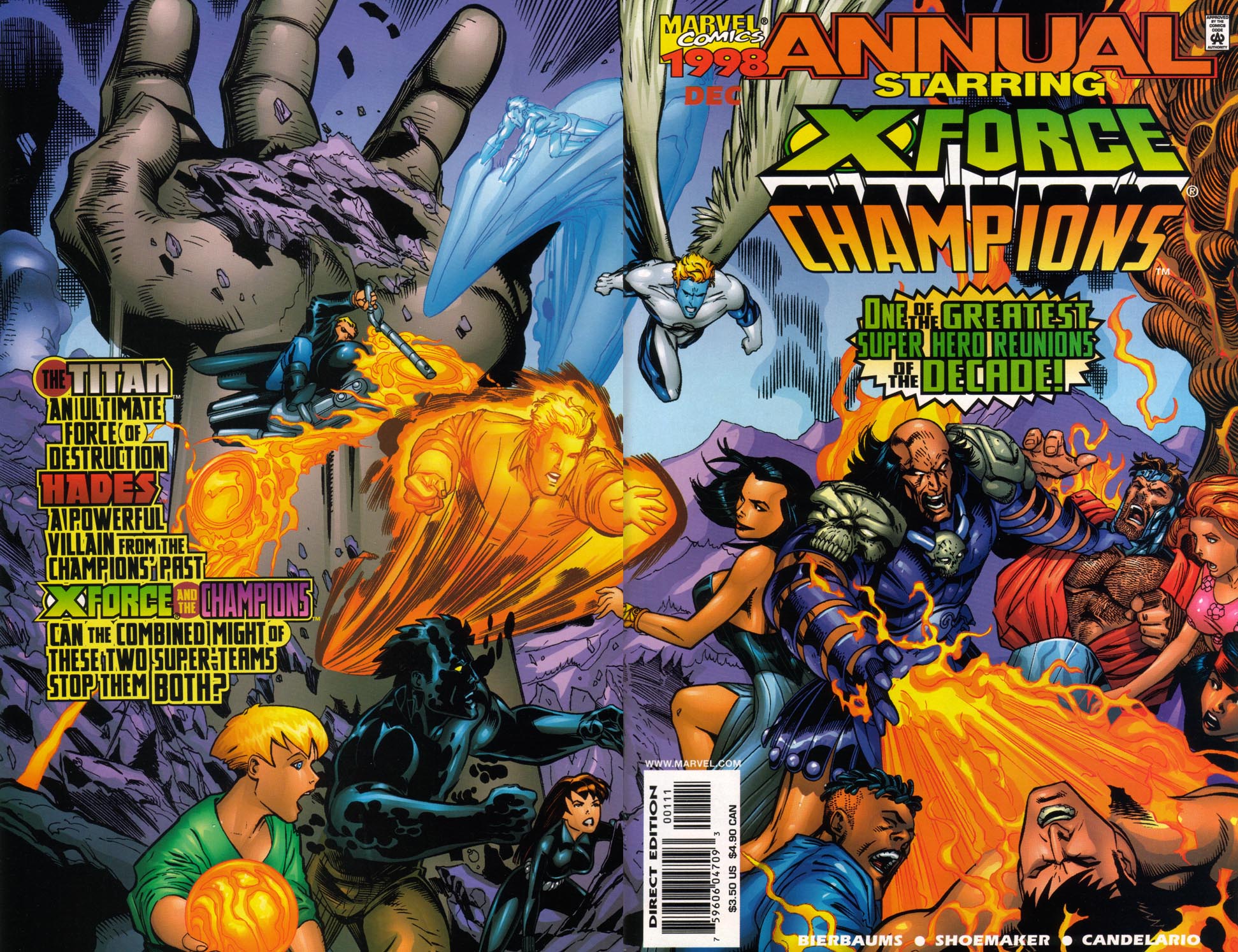 Read online X-Force / Champions '98 comic -  Issue # Full - 1