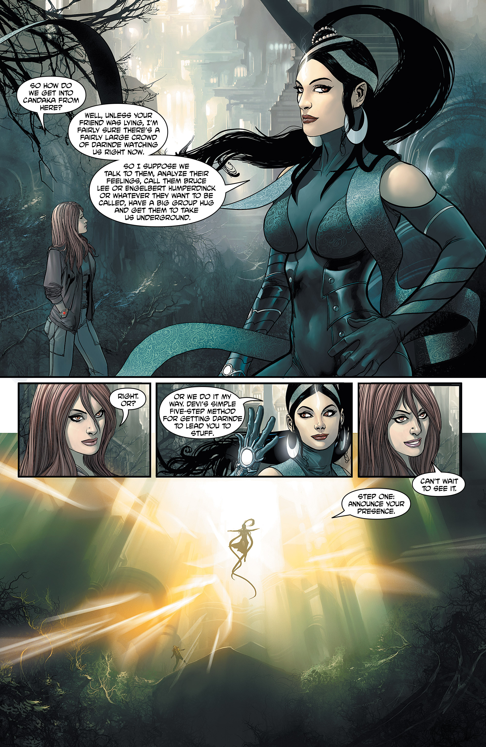 Read online Devi/Witchblade comic -  Issue # Full - 34