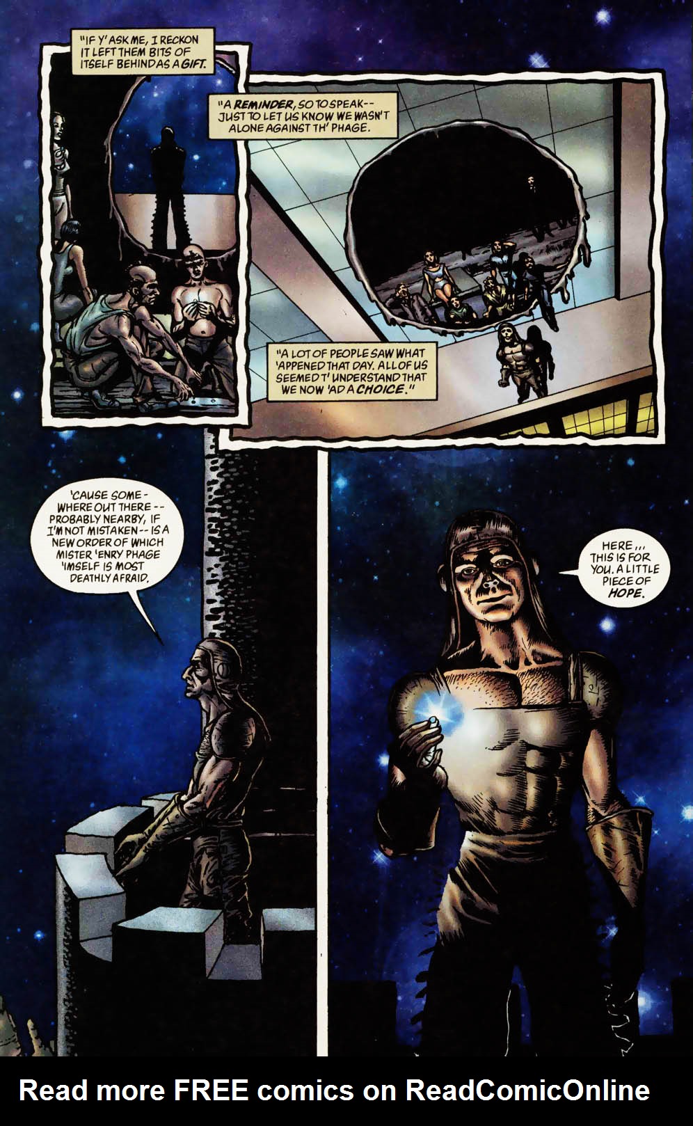 Read online Neil Gaiman's Teknophage comic -  Issue #10 - 21
