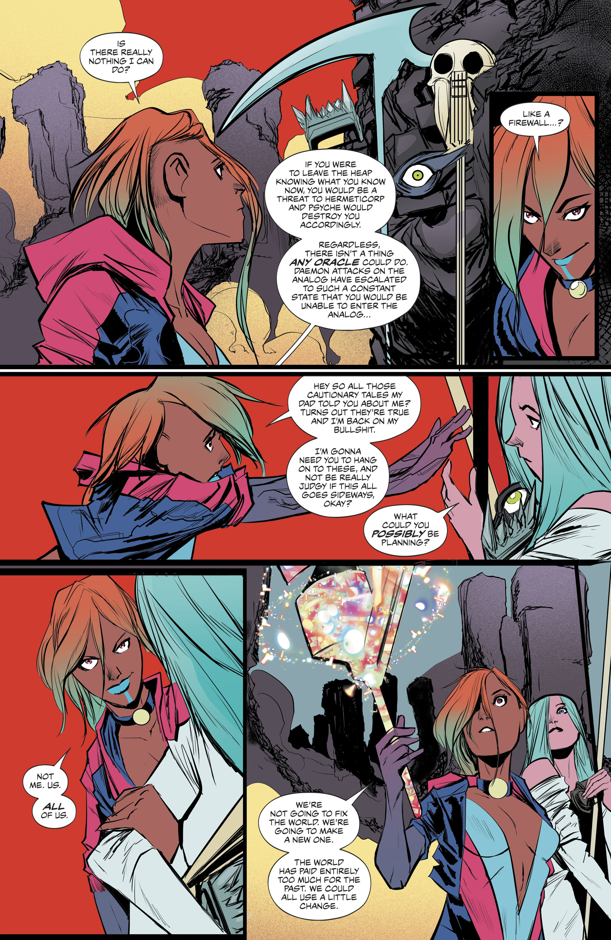 Read online Goddess Mode comic -  Issue #5 - 19