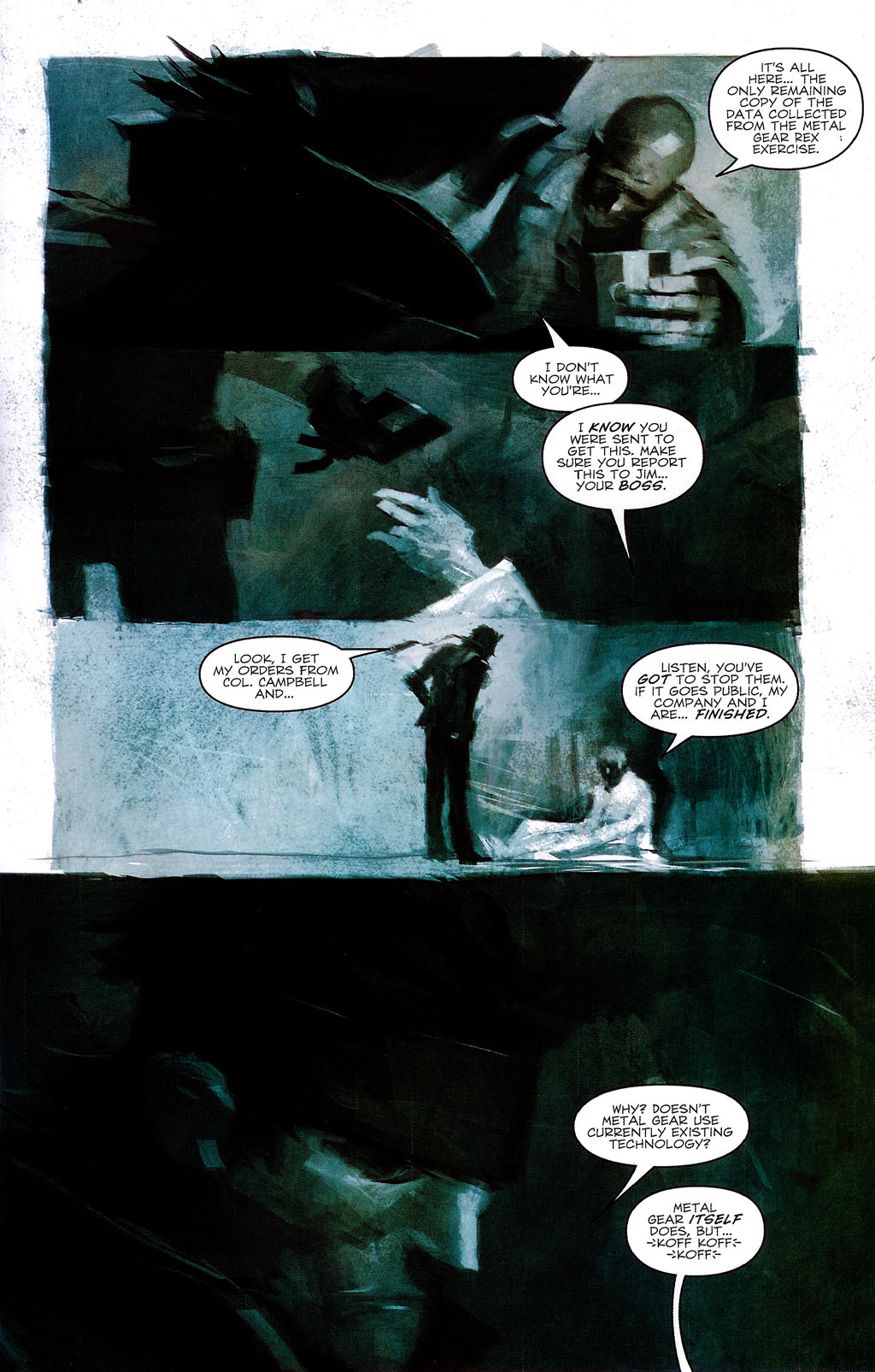 Read online Metal Gear Solid comic -  Issue #4 - 9