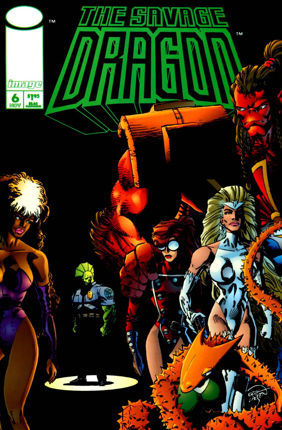 Read online The Savage Dragon (1993) comic -  Issue #6 - 1