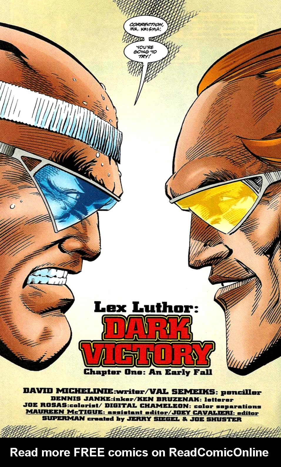 Read online Superman's Nemesis: Lex Luthor comic -  Issue #1 - 3