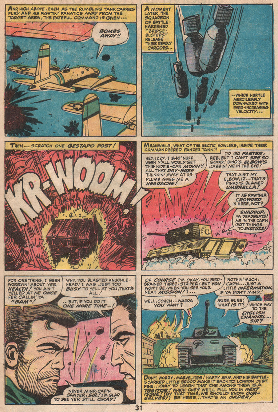 Read online Sgt. Fury comic -  Issue #133 - 33