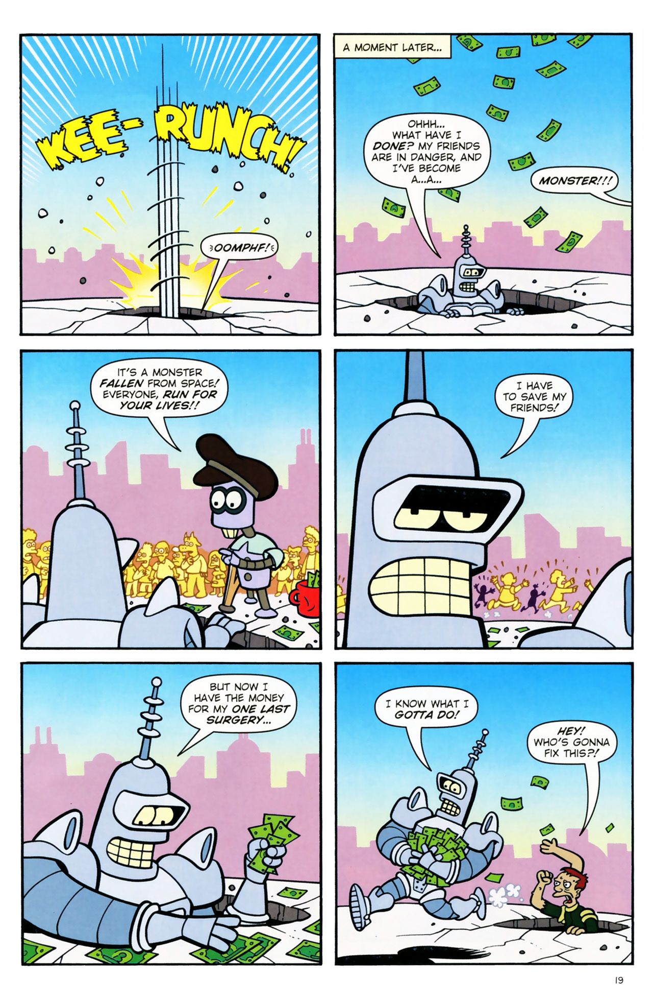 Read online Futurama Comics comic -  Issue #52 - 18