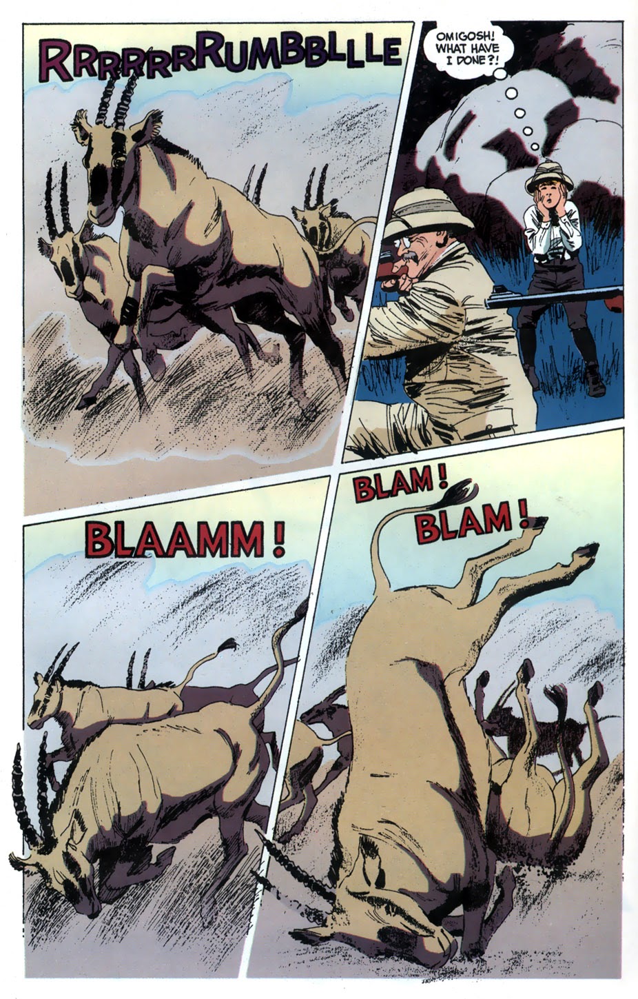 Read online Young Indiana Jones Chronicles comic -  Issue #4 - 21