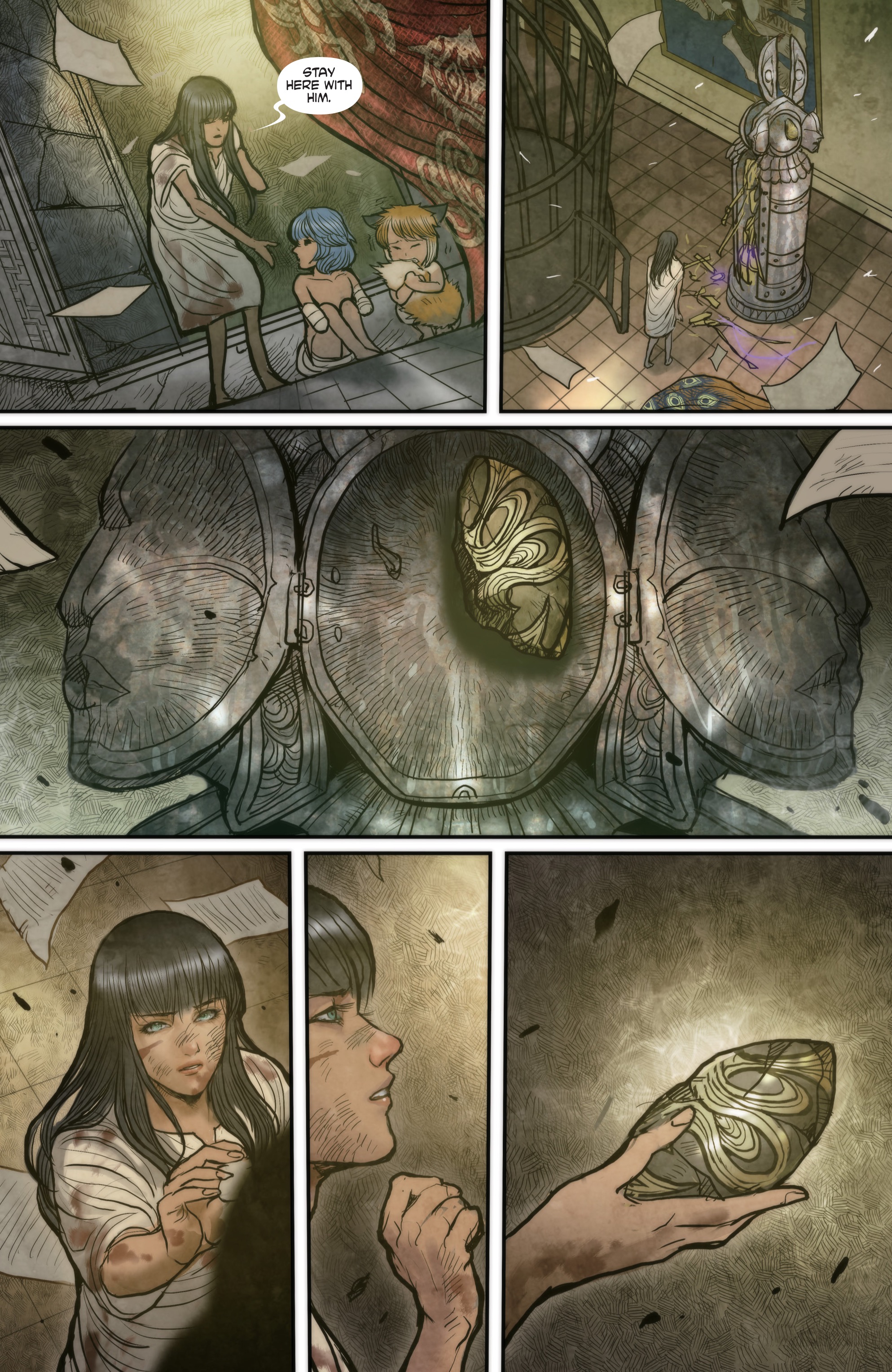 Read online Monstress comic -  Issue #1 - 59