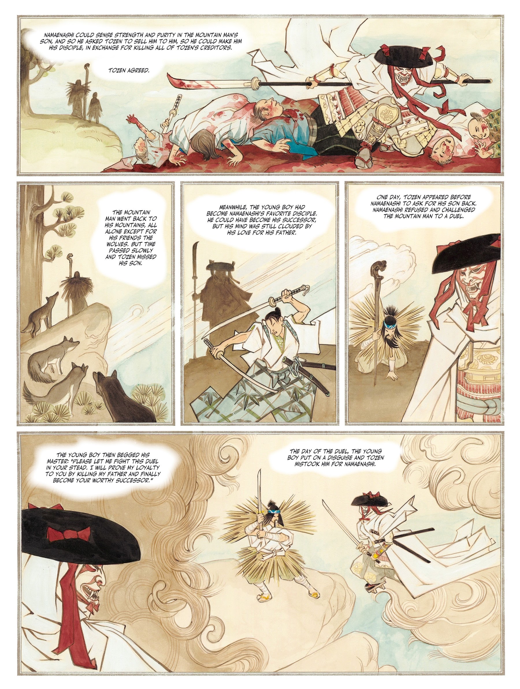 Read online Izuna comic -  Issue #3 - 5