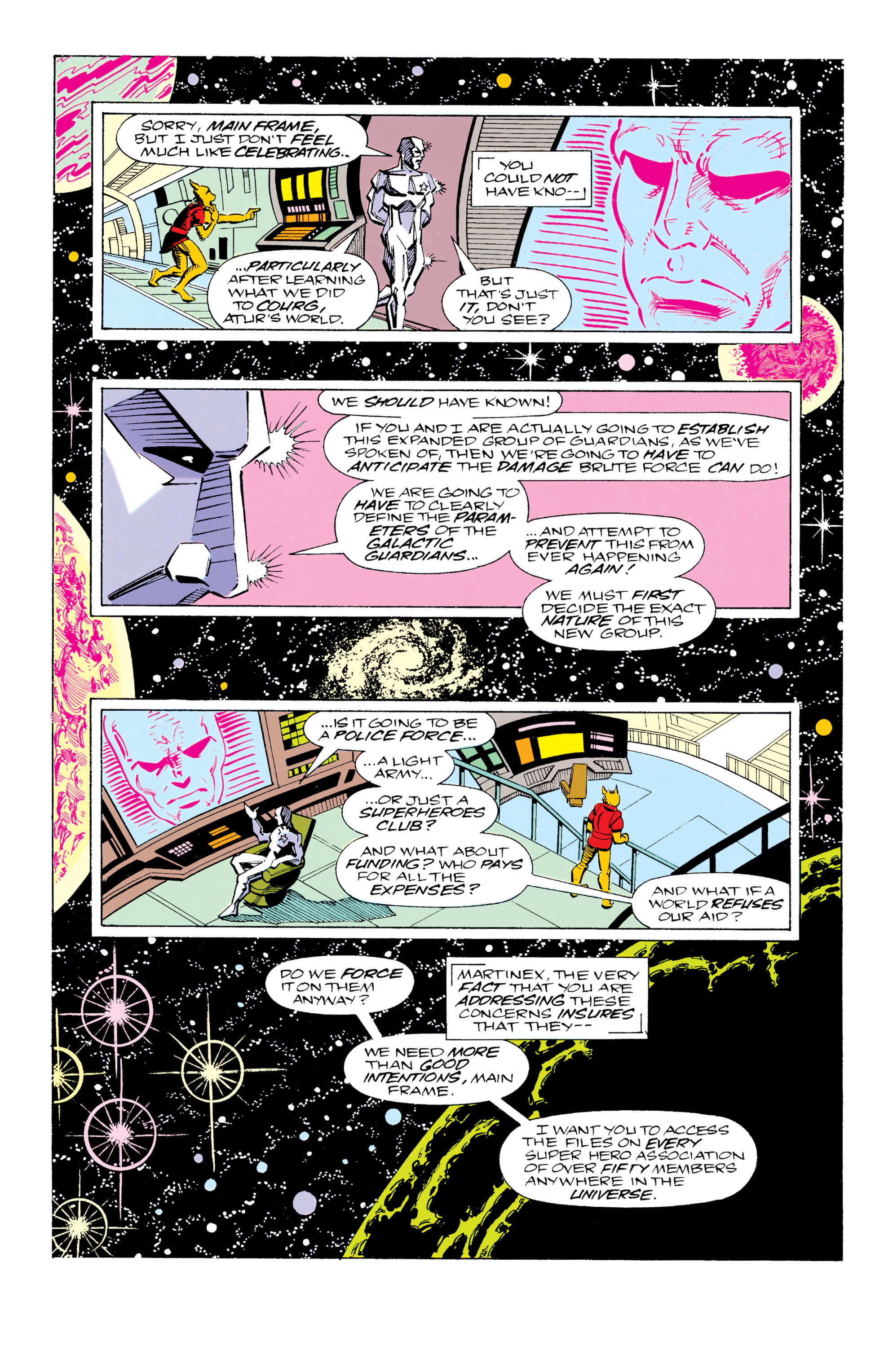 Read online Guardians of the Galaxy (1990) comic -  Issue # _TPB Guardians of the Galaxy by Jim Valentino 2 (Part 3) - 95