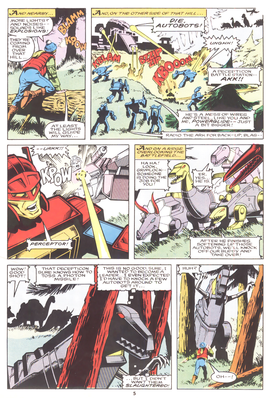 Read online The Transformers (UK) comic -  Issue #112 - 5
