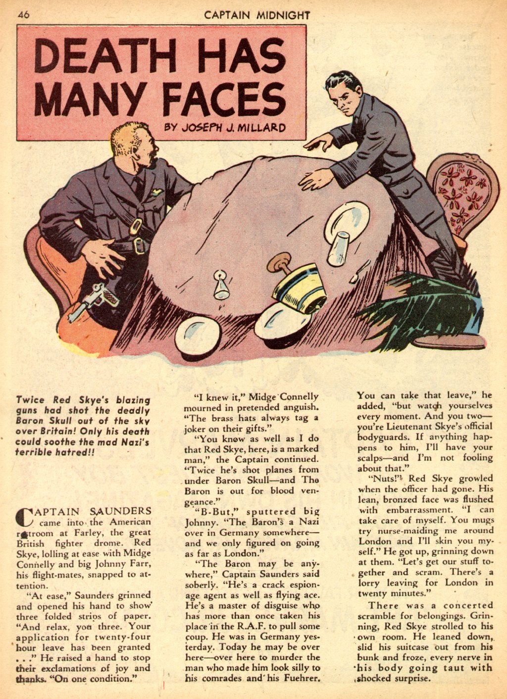 Read online Captain Midnight (1942) comic -  Issue #3 - 46