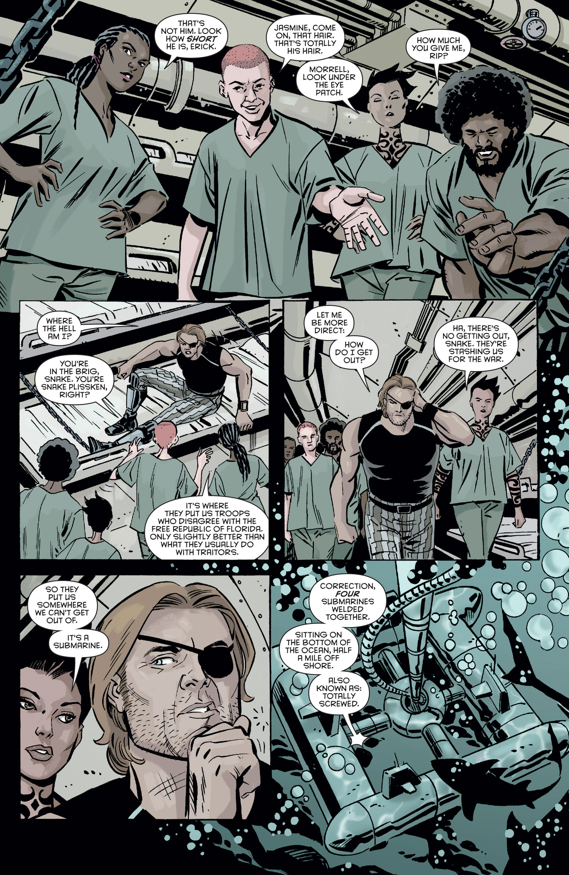 Read online Escape from New York comic -  Issue #2 - 10