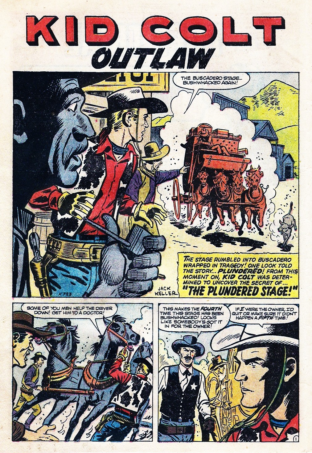 Read online Kid Colt Outlaw comic -  Issue #67 - 10