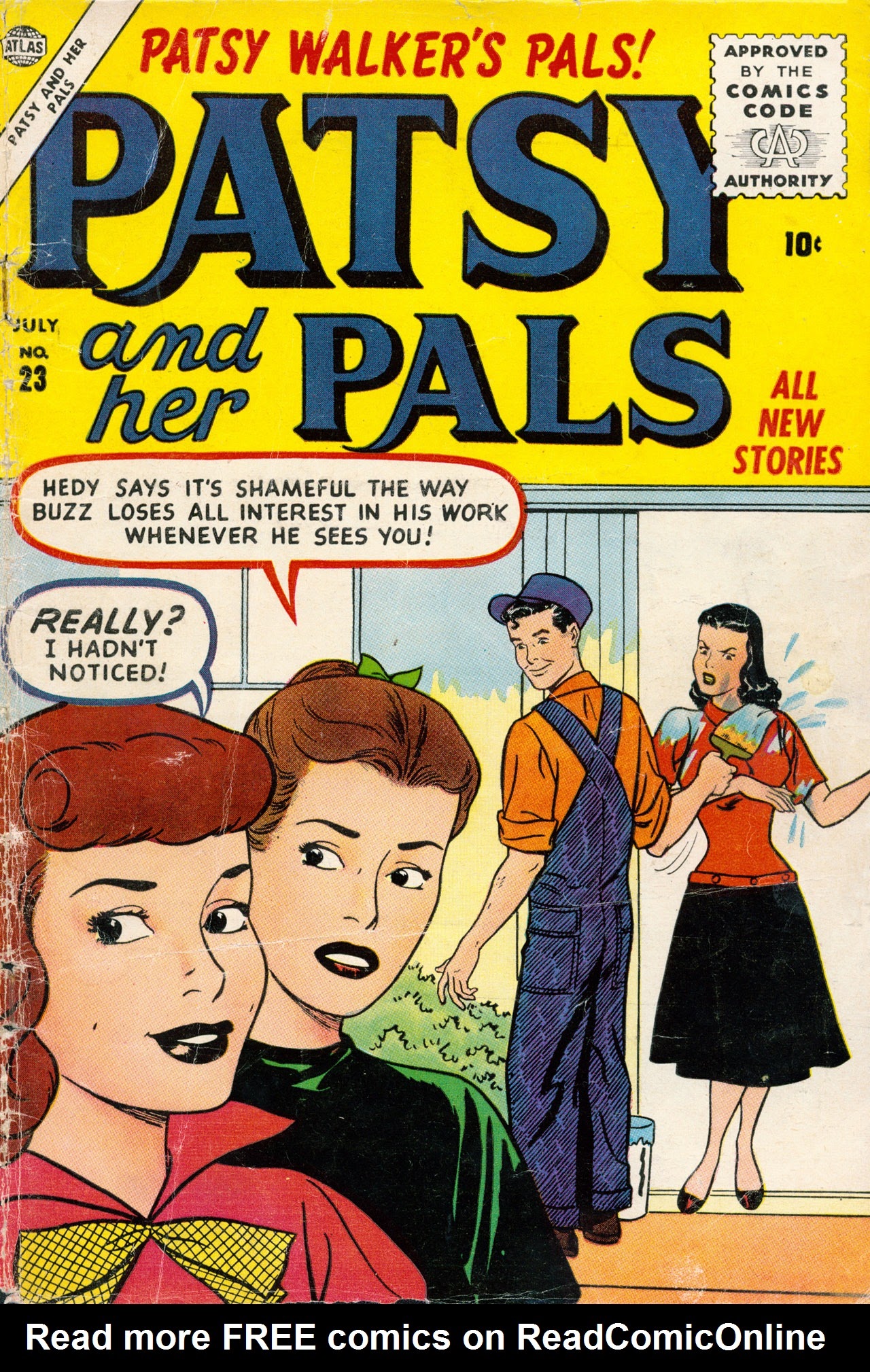 Read online Patsy and her Pals comic -  Issue #23 - 1