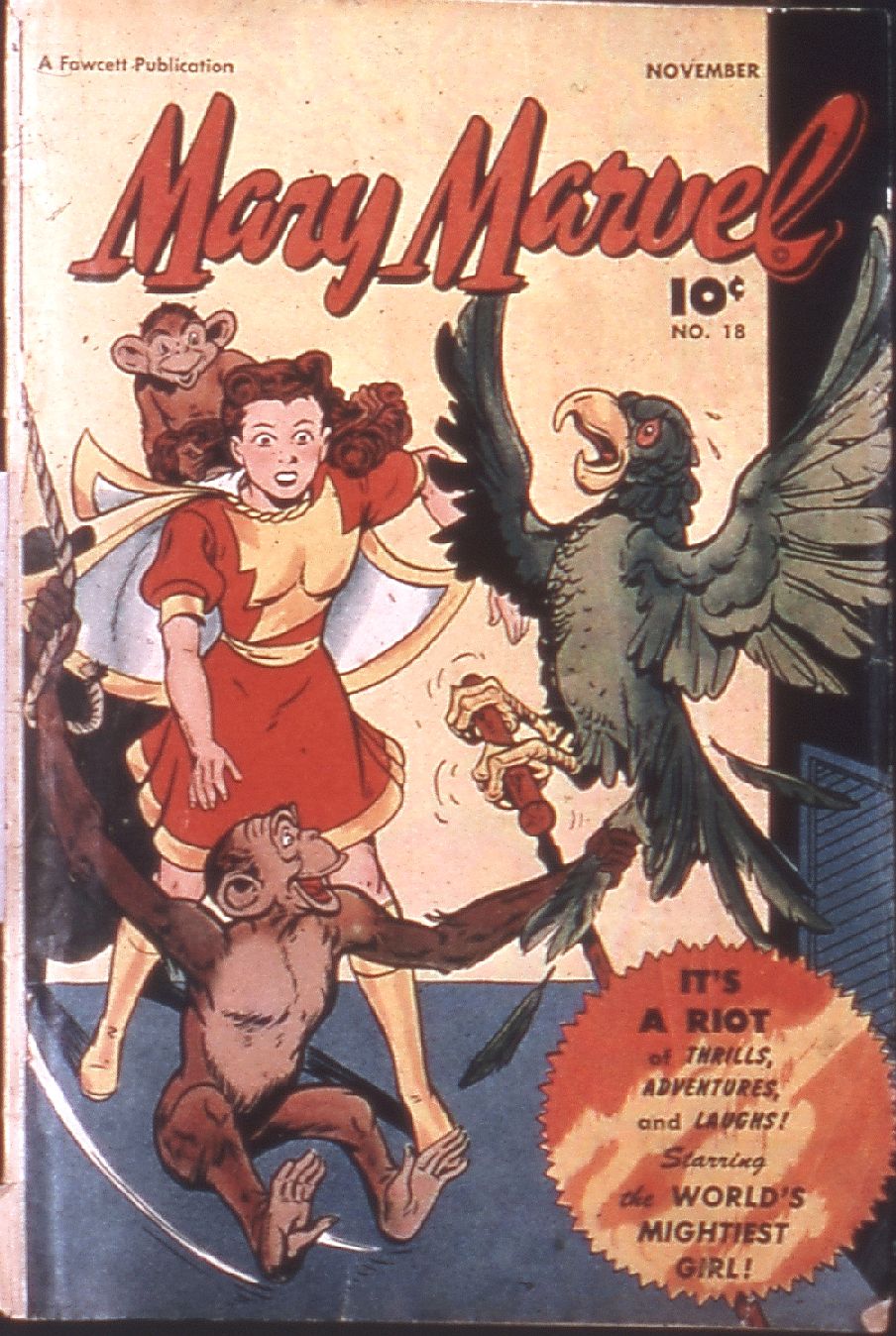 Read online Mary Marvel comic -  Issue #18 - 1