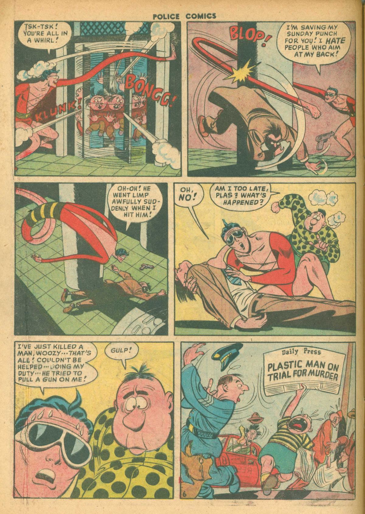 Read online Police Comics comic -  Issue #94 - 8