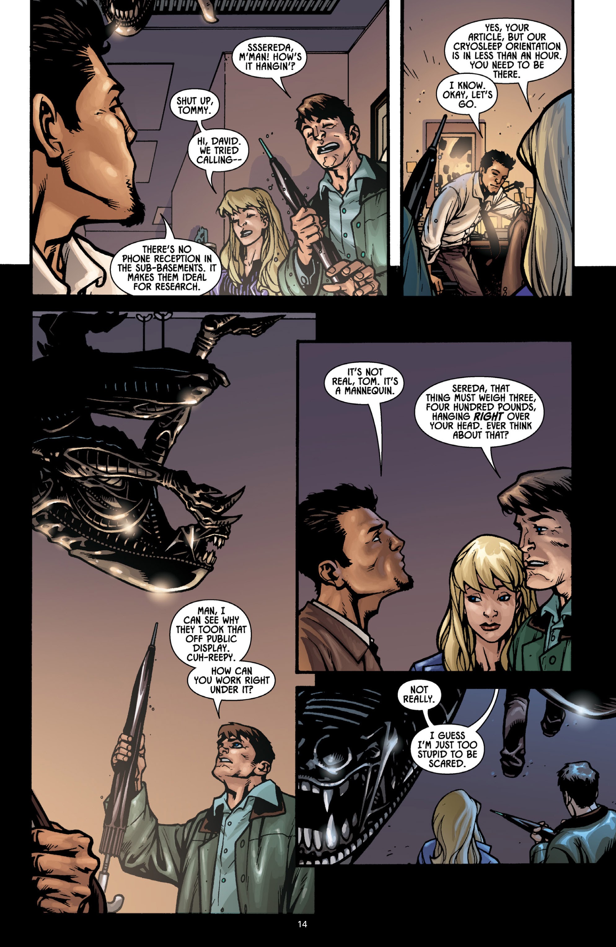 Read online Aliens: More Than Human comic -  Issue # TPB - 16