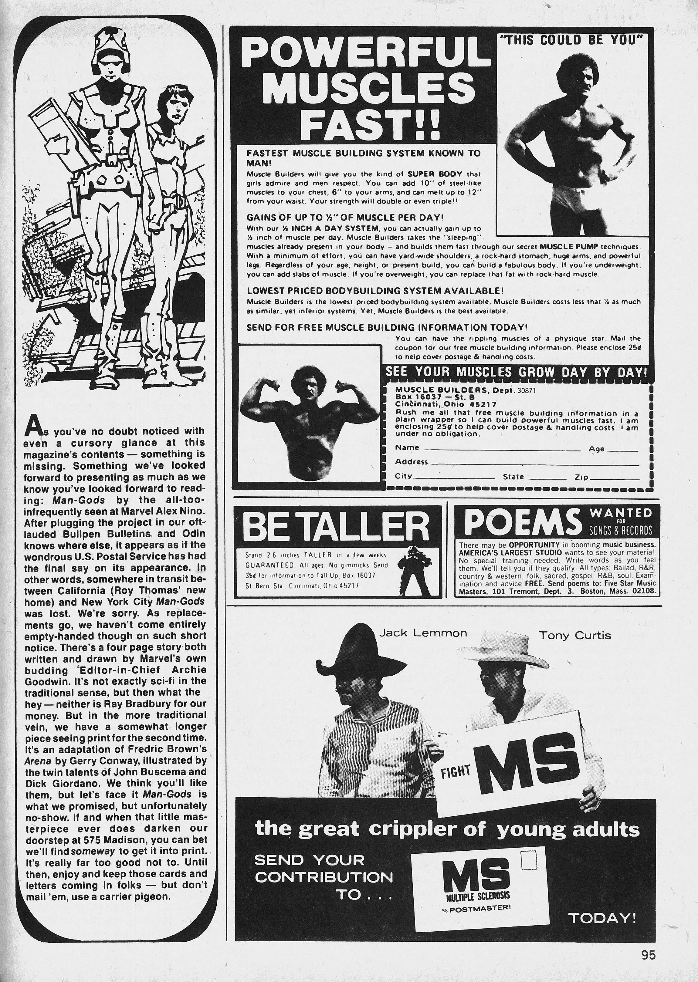 Read online Unknown Worlds of Science Fiction Giant Size Special comic -  Issue # Full - 95