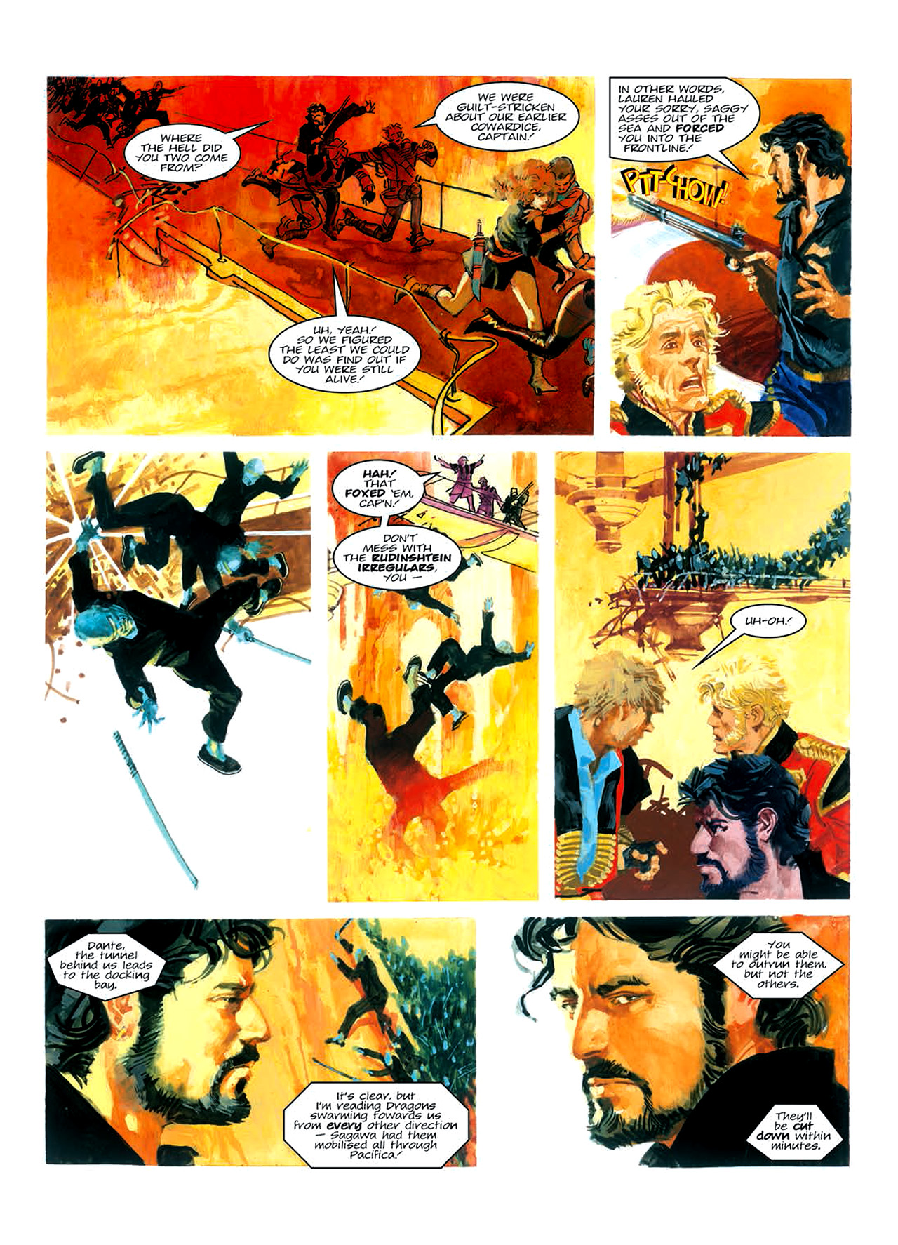 Read online Nikolai Dante comic -  Issue # TPB 7 - 124