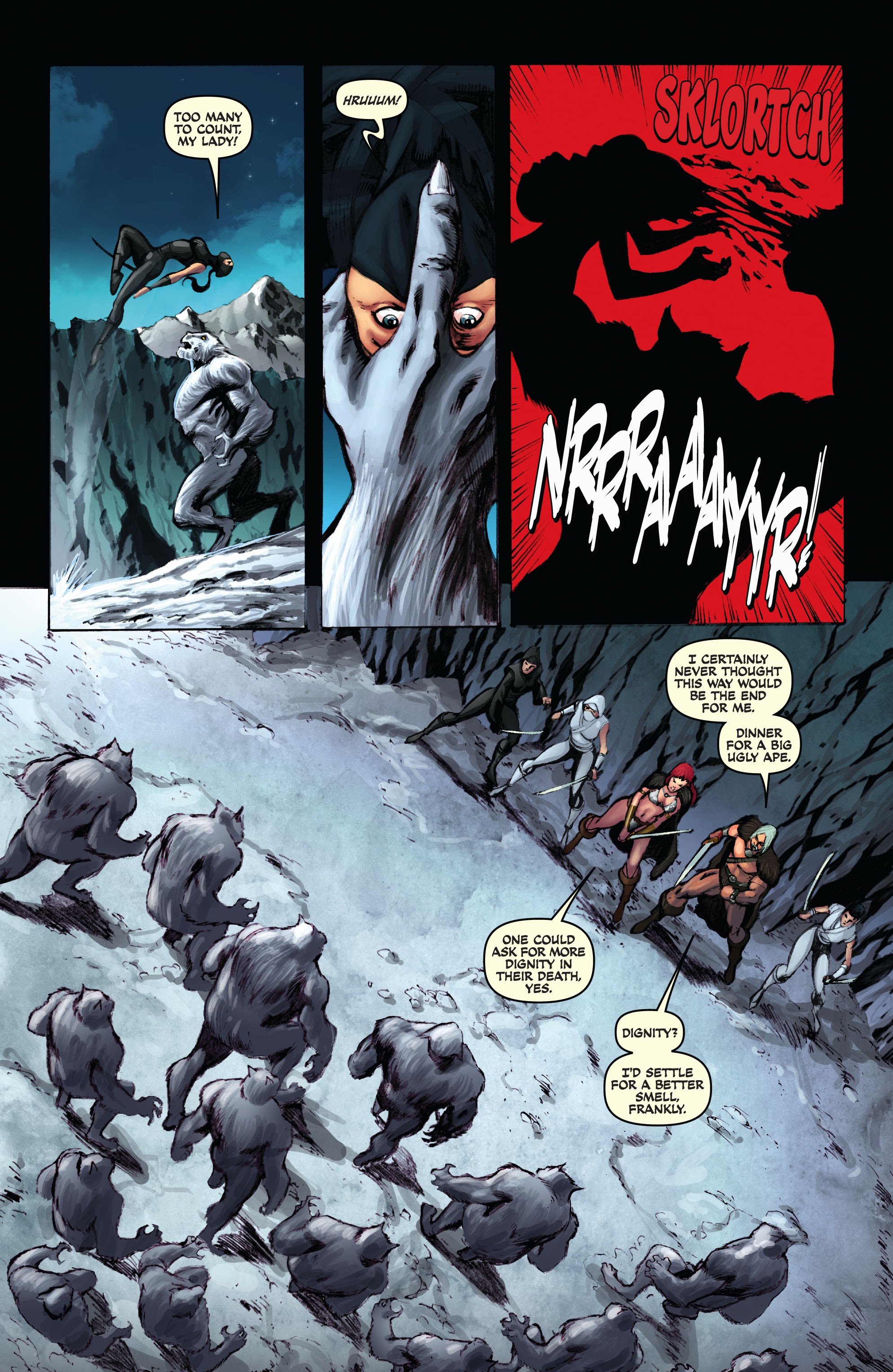 Read online Red Sonja Omnibus comic -  Issue # TPB 3 (Part 4) - 22