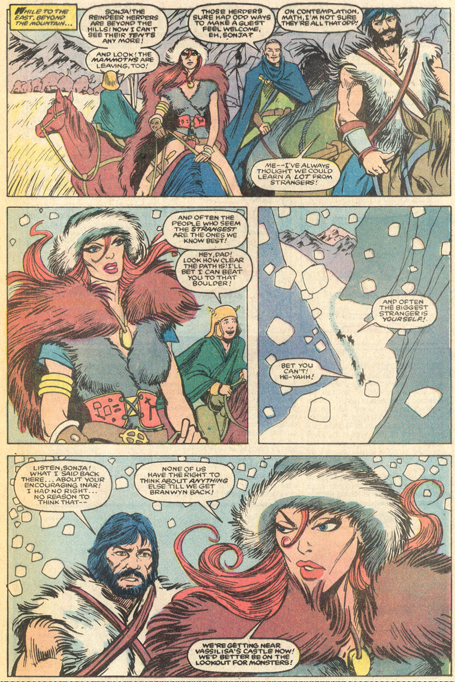 Read online Red Sonja (3rd Series) comic -  Issue #10 - 20