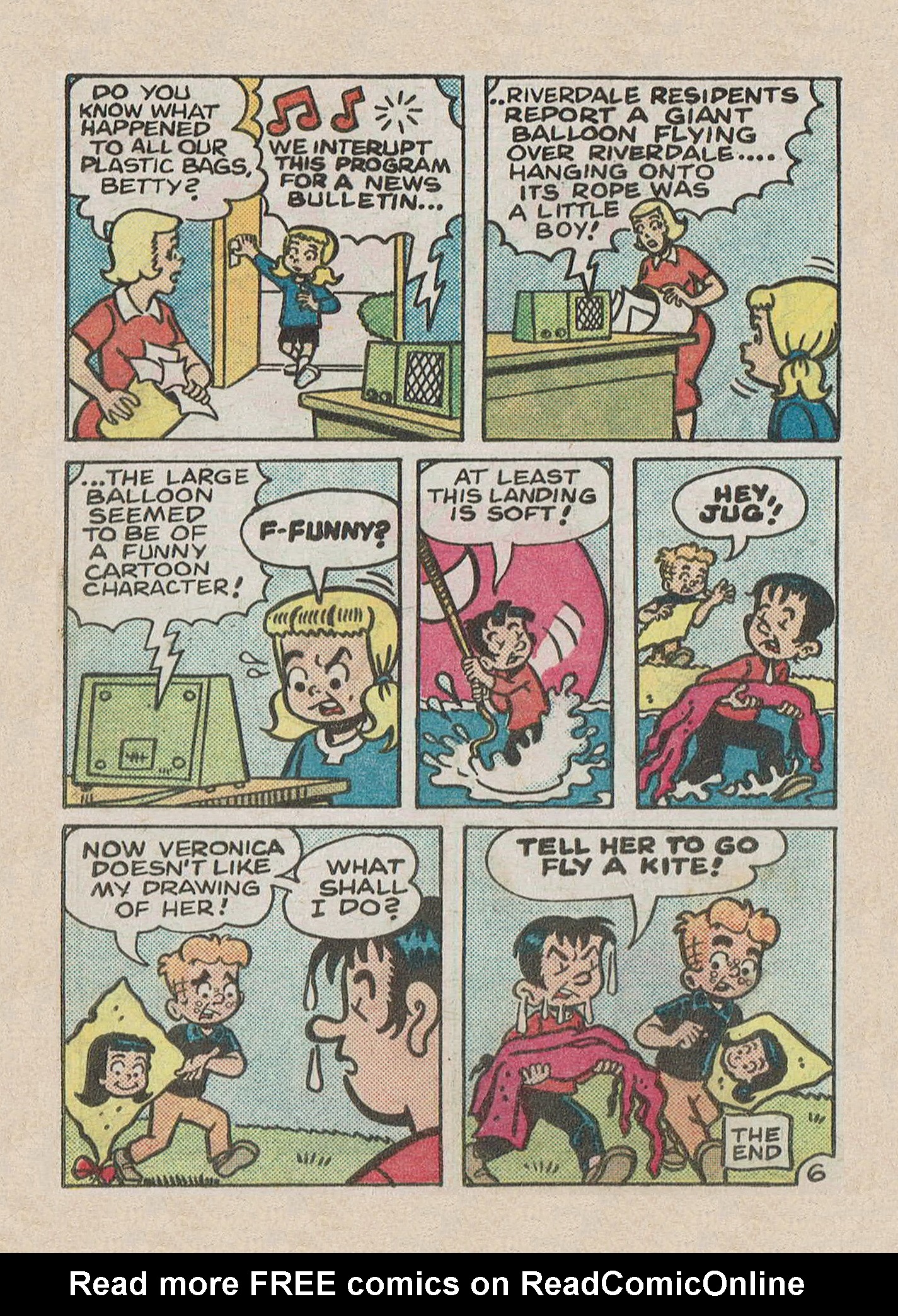 Read online Little Archie Comics Digest Magazine comic -  Issue #25 - 64