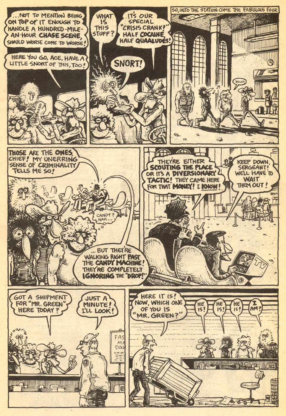 Read online Rip Off Comix comic -  Issue #4 - 7