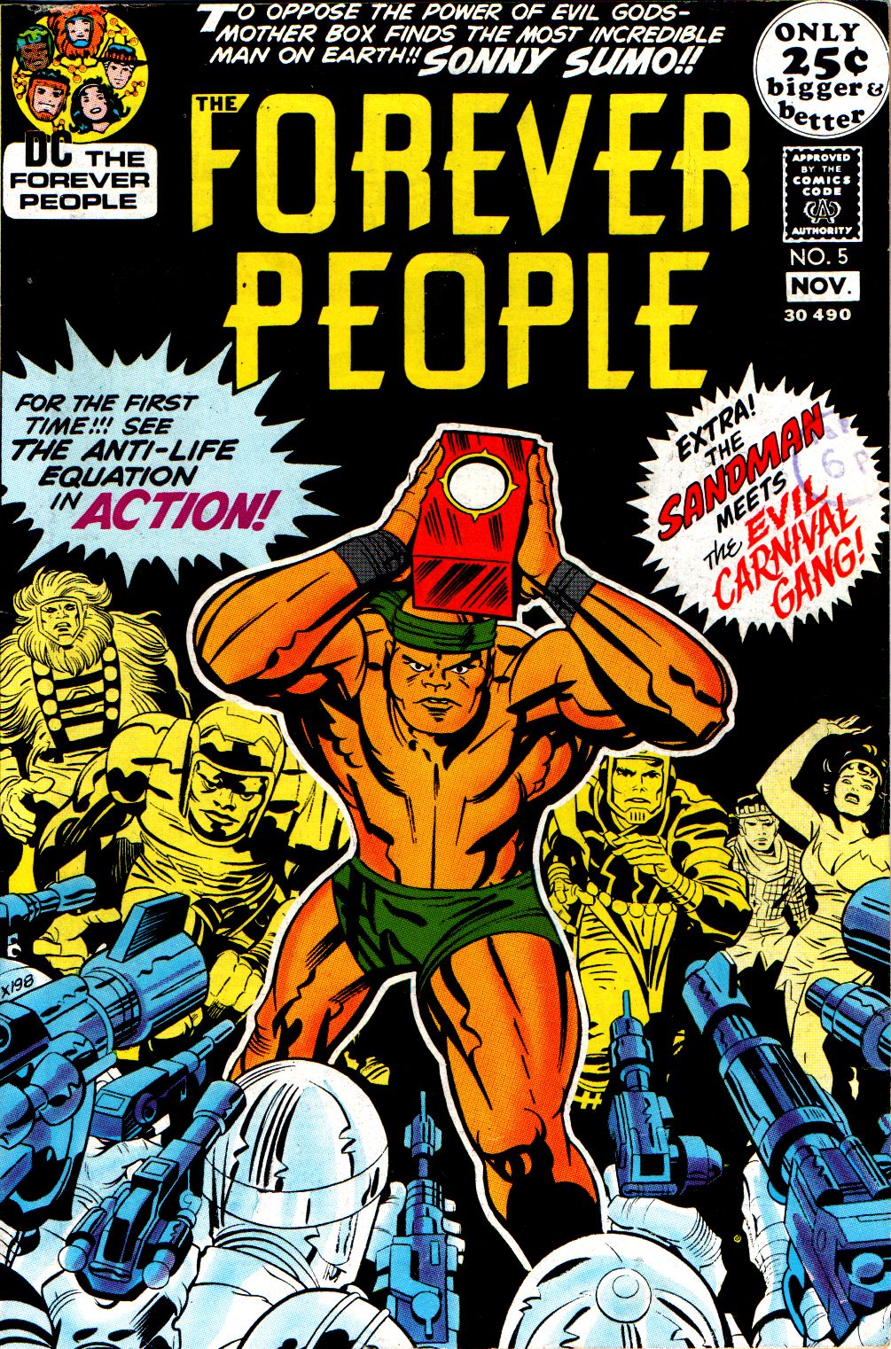 Read online Forever People (1971) comic -  Issue #5 - 1