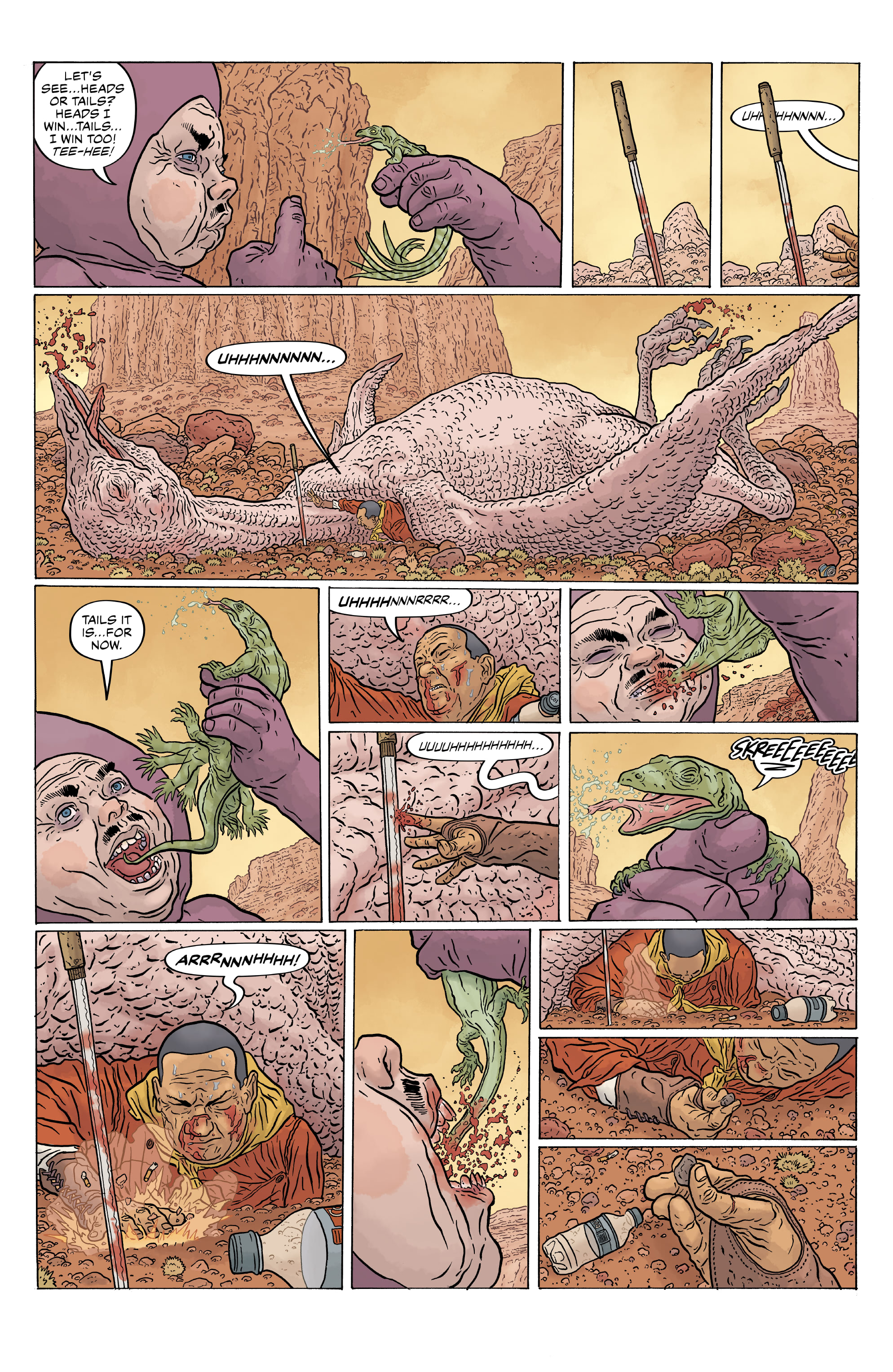 Read online Shaolin Cowboy: Cruel to Be Kin comic -  Issue #3 - 5