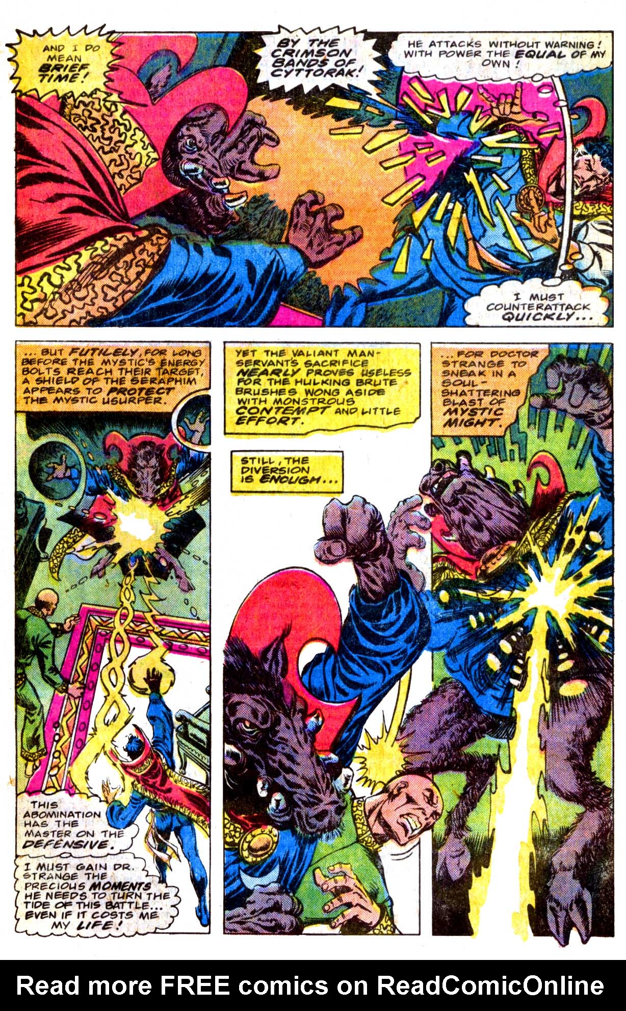 Read online Doctor Strange (1974) comic -  Issue #25 - 16