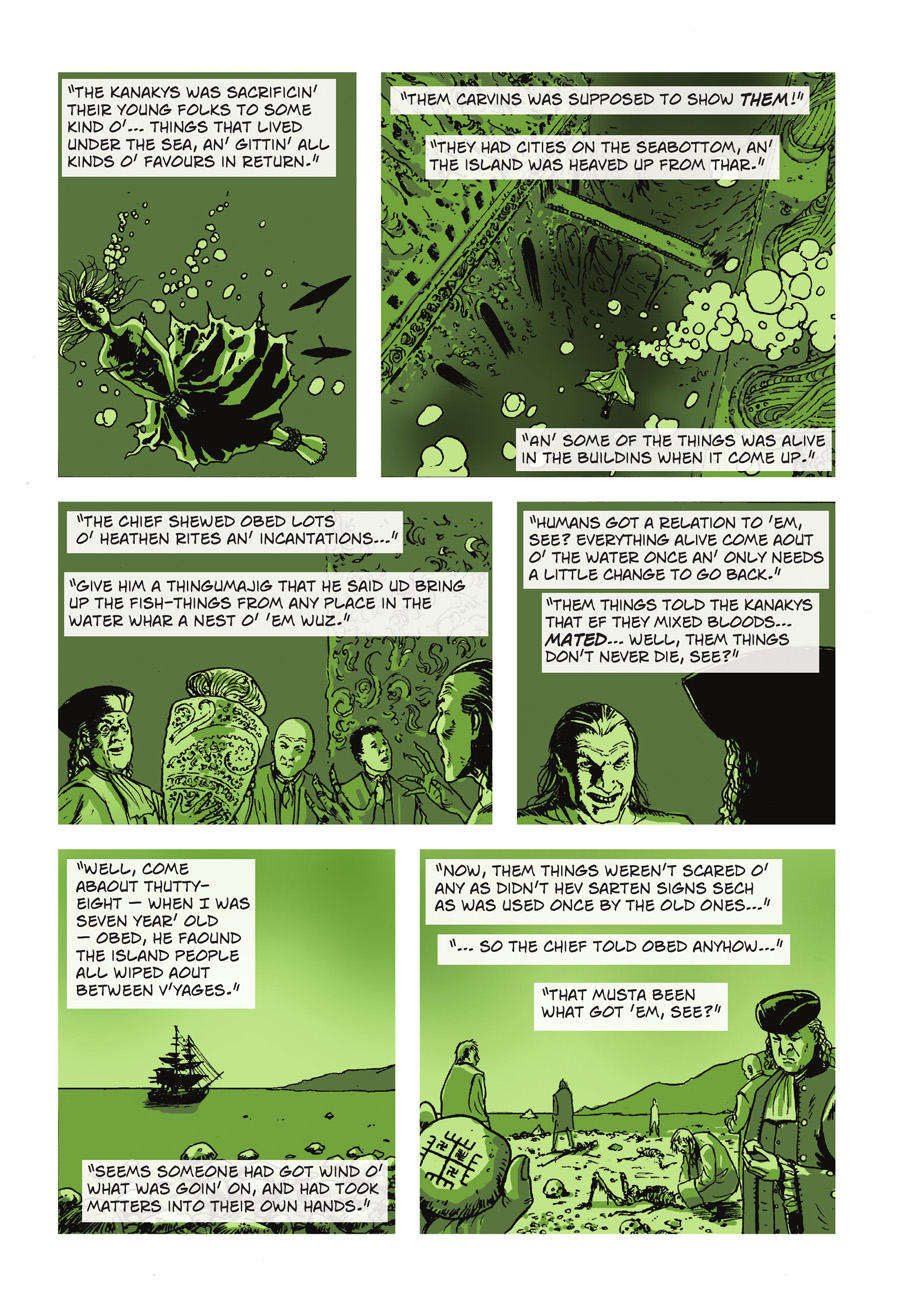 Read online The Lovecraft Anthology comic -  Issue # TPB 1 - 78