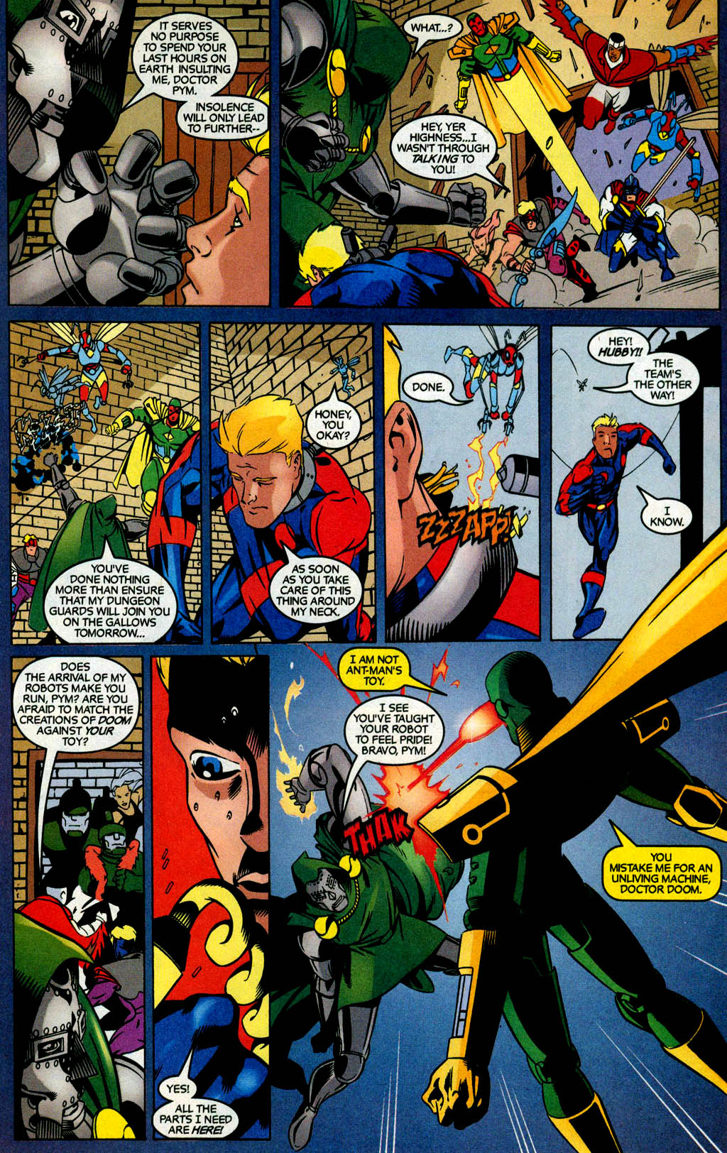 Read online Avengers United They Stand comic -  Issue #4 - 18