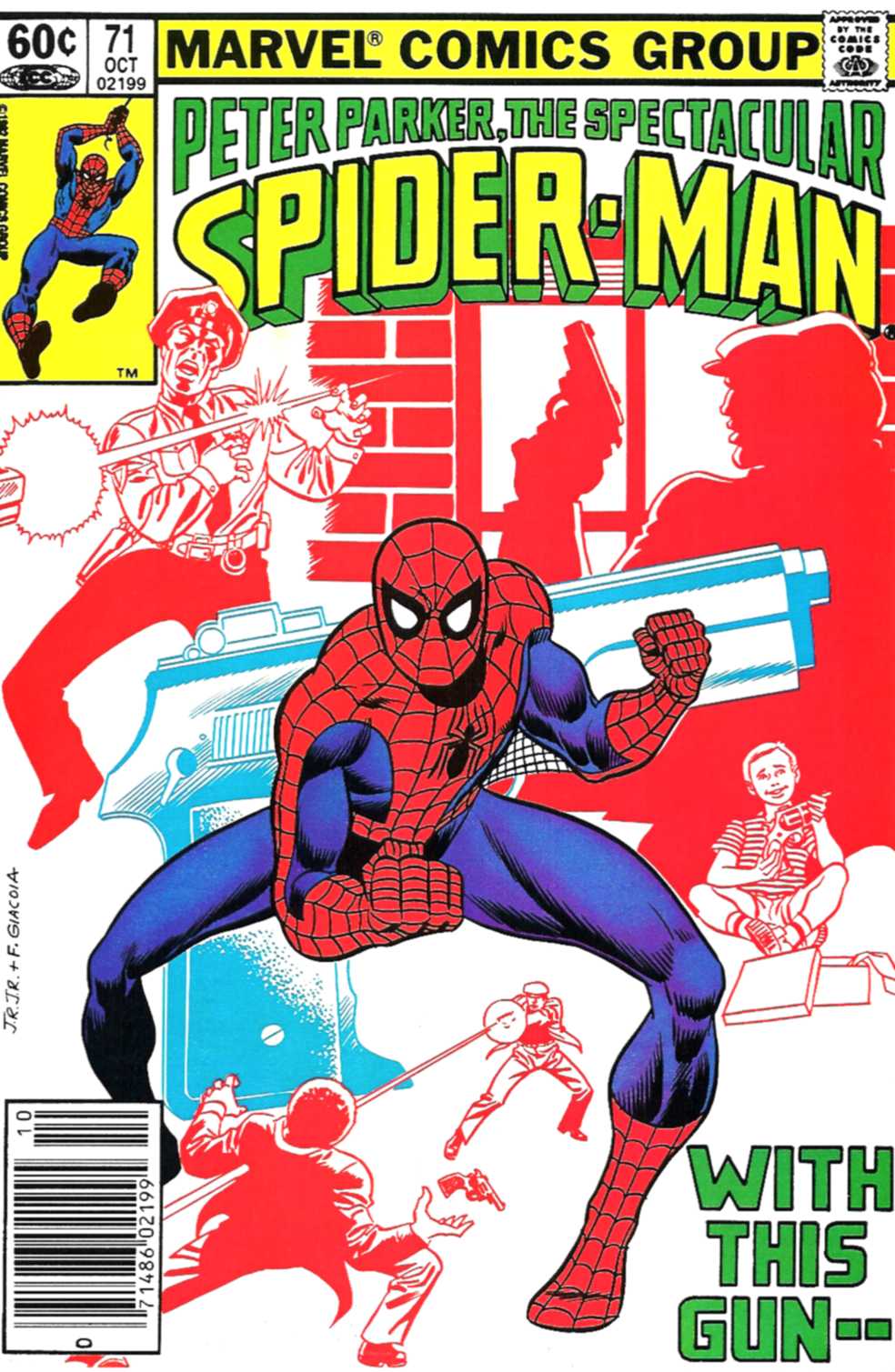 Read online The Spectacular Spider-Man (1976) comic -  Issue #71 - 1