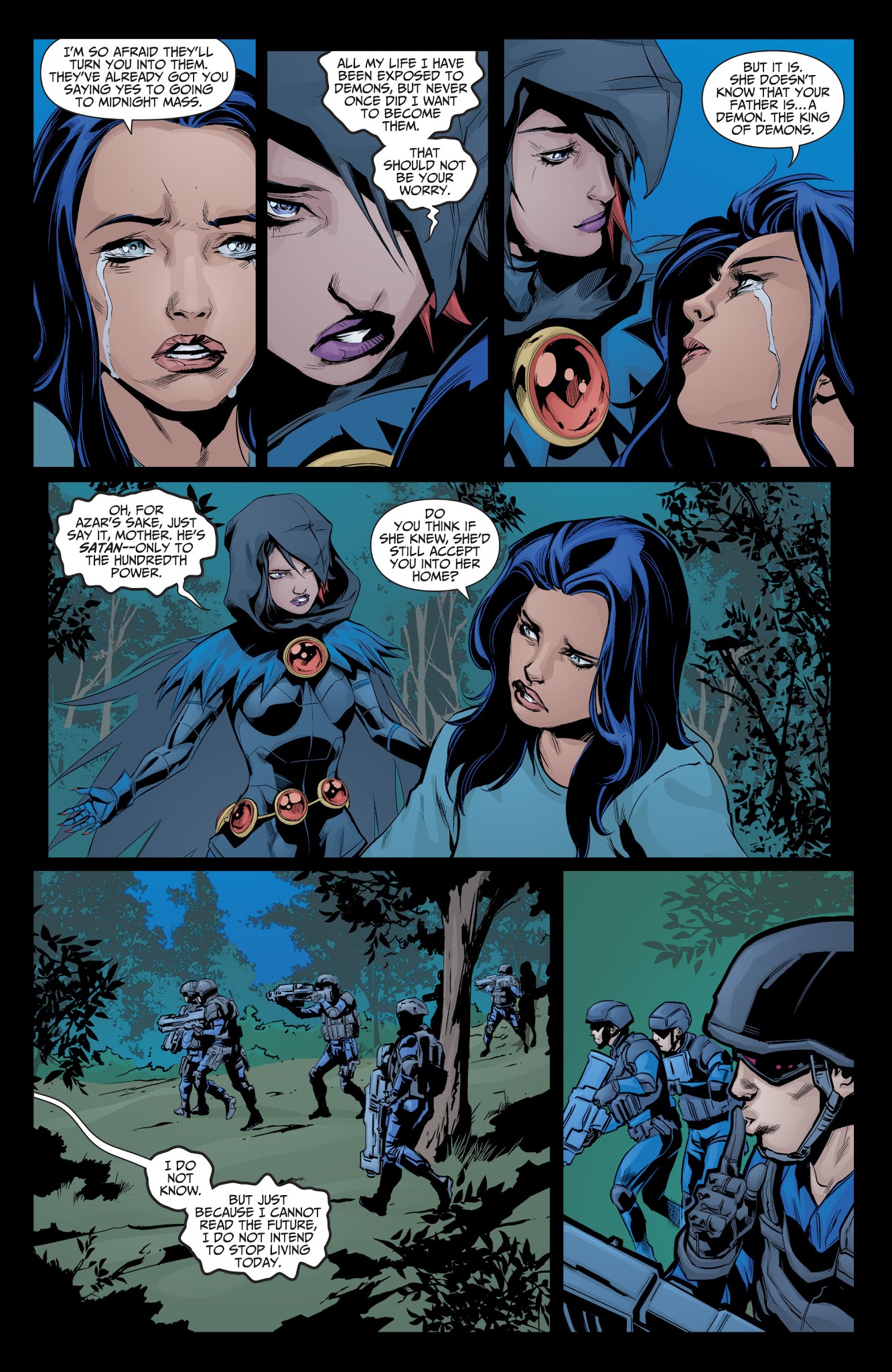 Read online Raven: Daughter of Darkness comic -  Issue #4 - 19