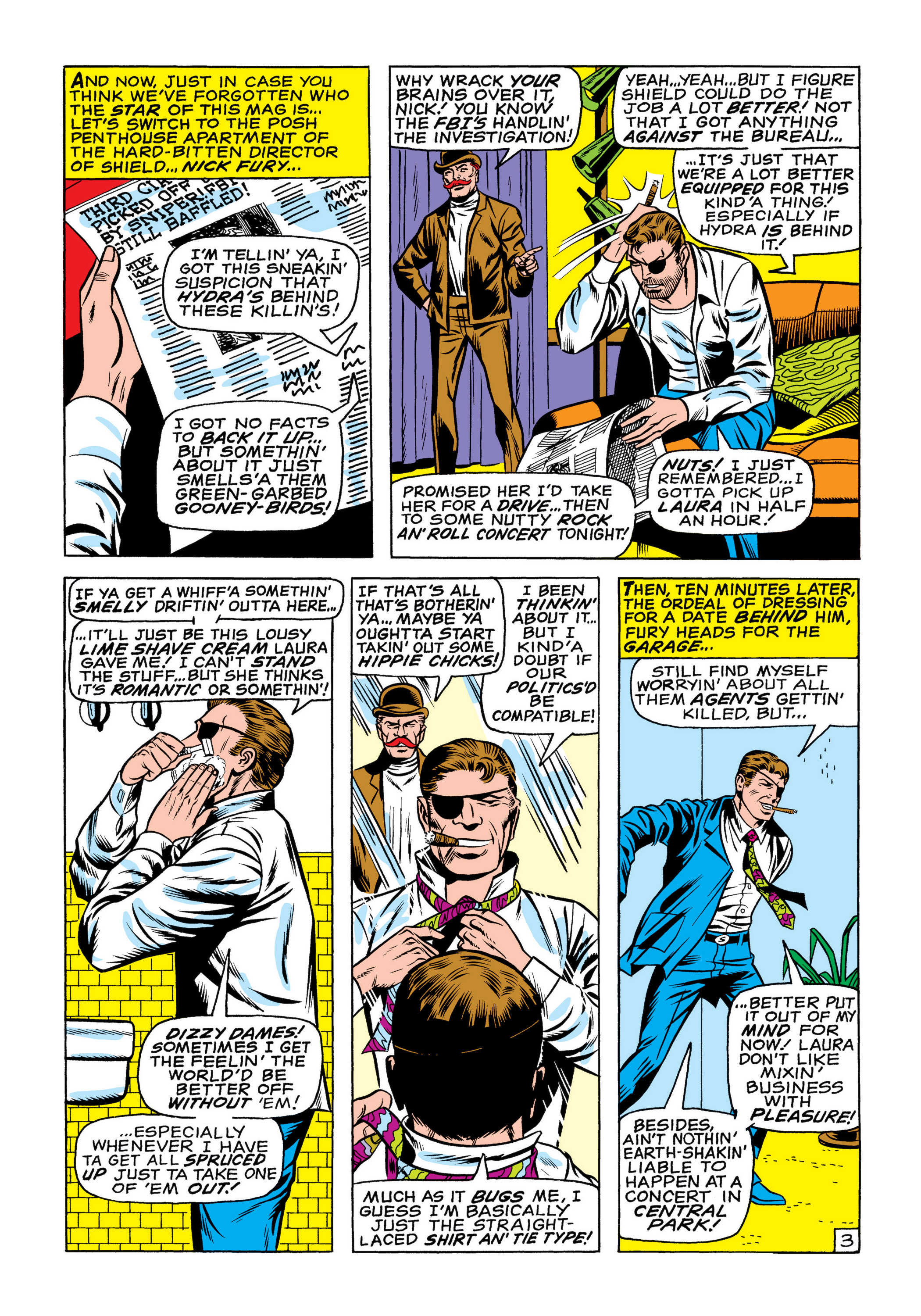 Read online Marvel Masterworks: Nick Fury, Agent of S.H.I.E.L.D. comic -  Issue # TPB 3 (Part 3) - 38