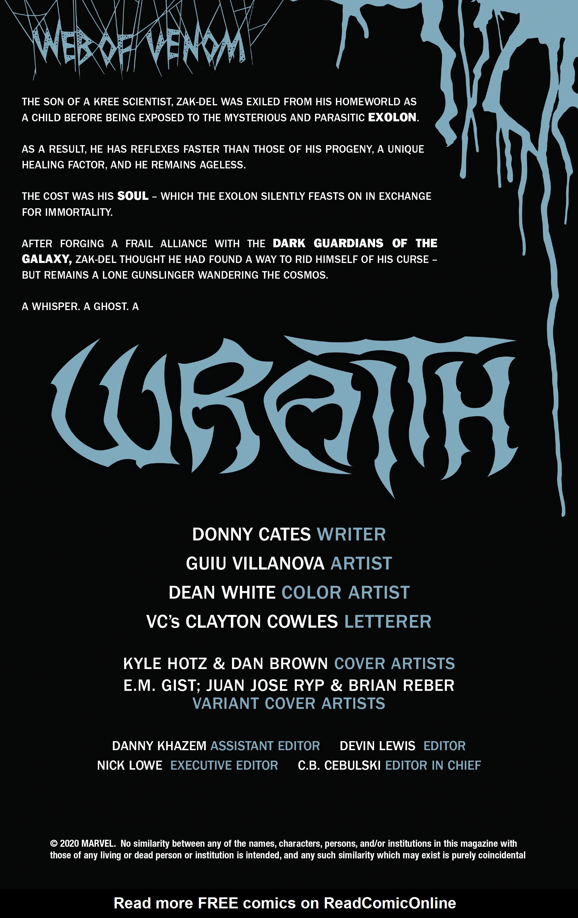Read online Web Of Venom: Wraith comic -  Issue # Full - 5