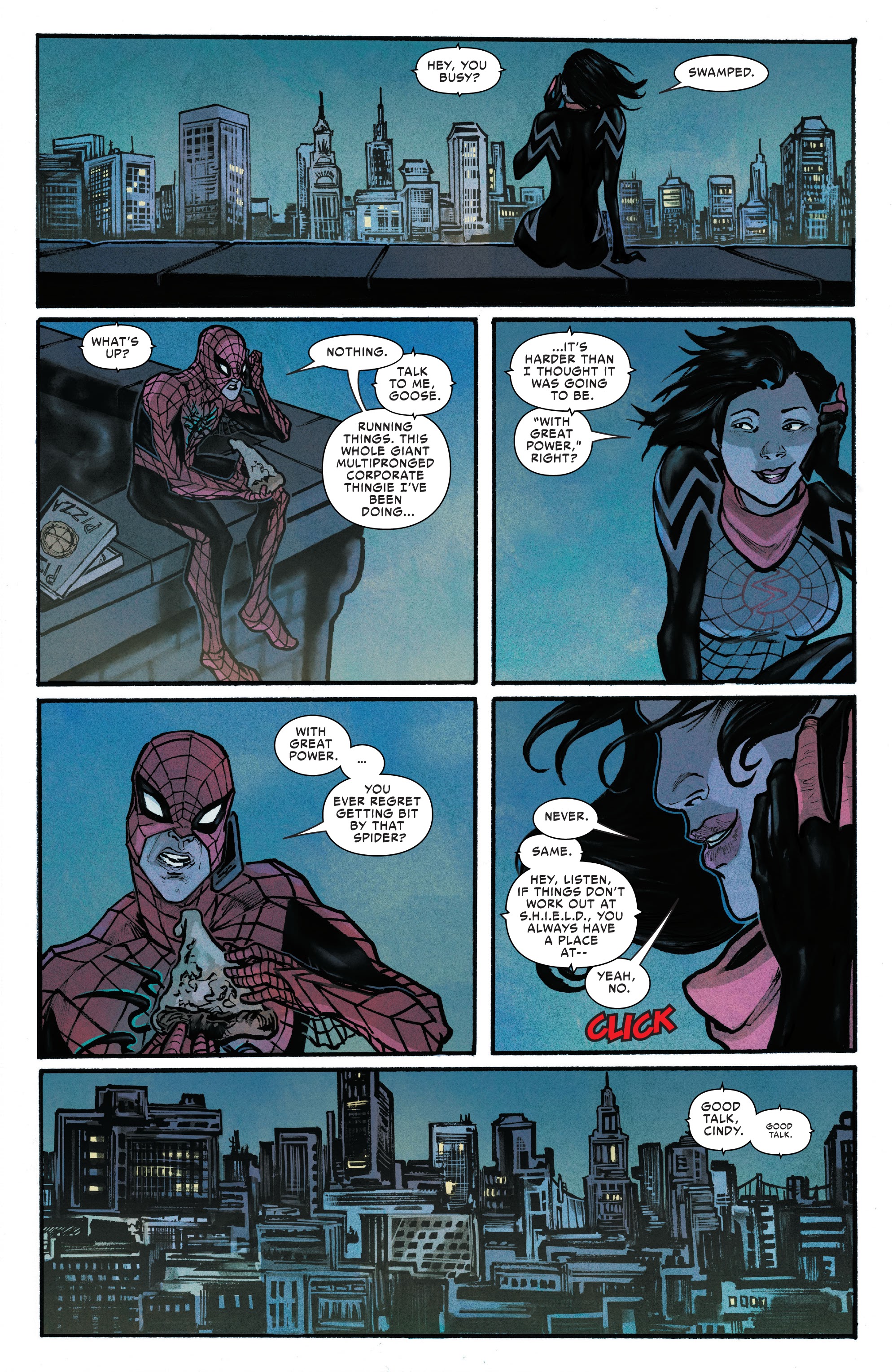 Read online Silk: Out of the Spider-Verse comic -  Issue # TPB 3 (Part 2) - 122