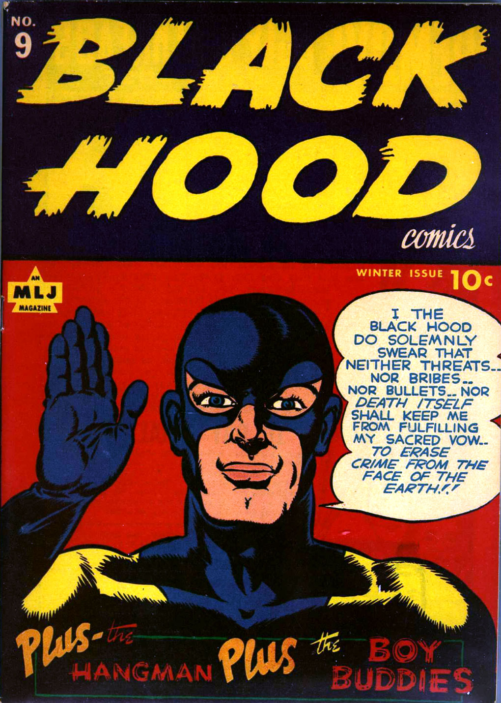 Black Hood Comics 9 Page 1